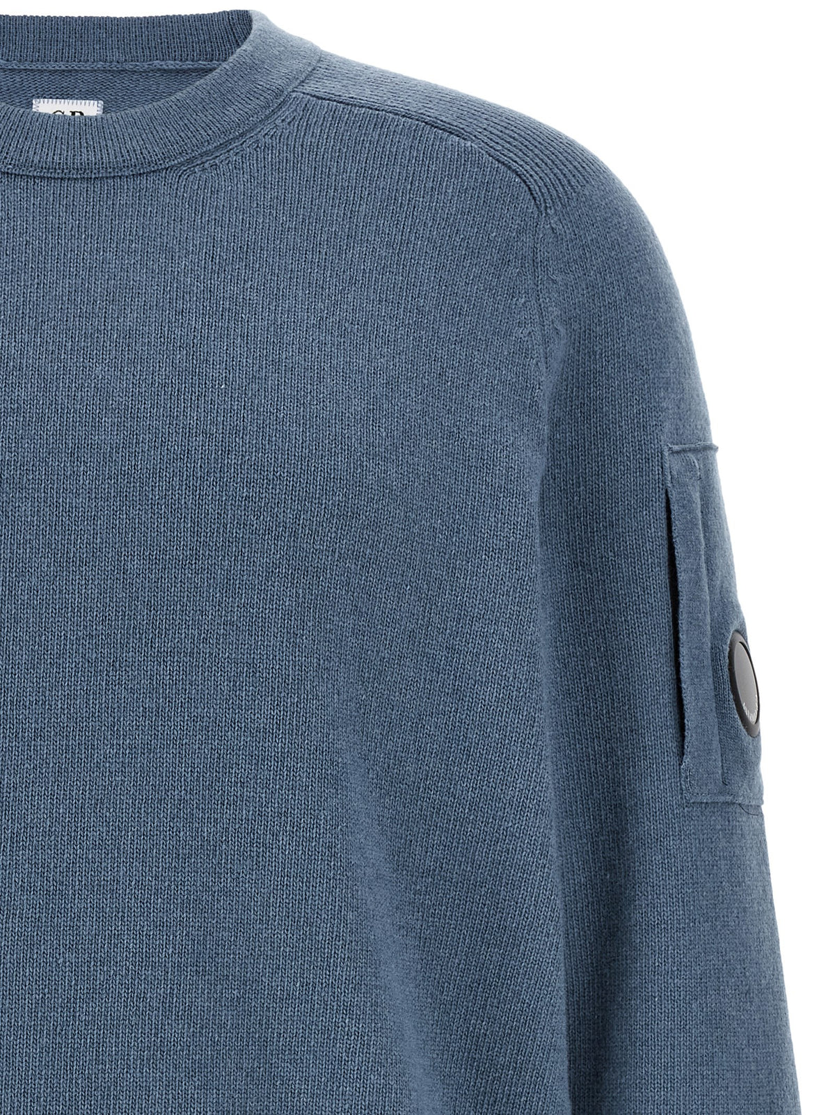 C.P. Company Men Blue 'Lens' Sweater C.P. COMPANY