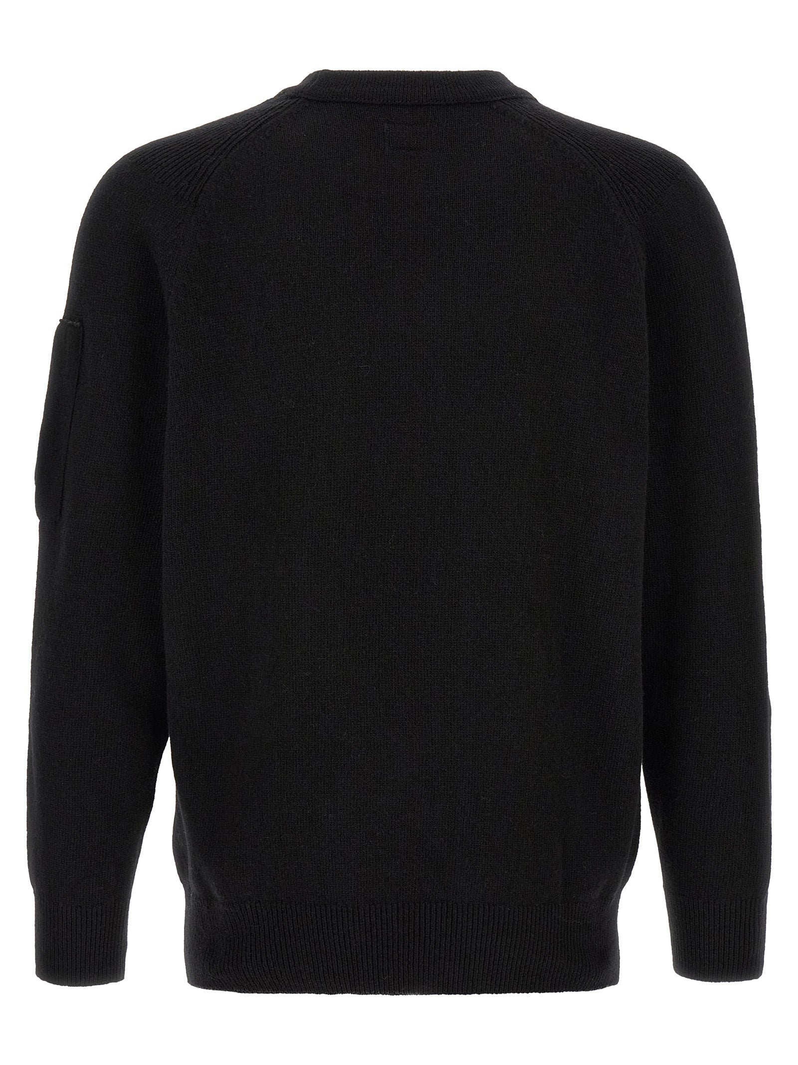 C.P. Company Men 'Lambswool Grs' Sweater With Lens Detail C.P. COMPANY