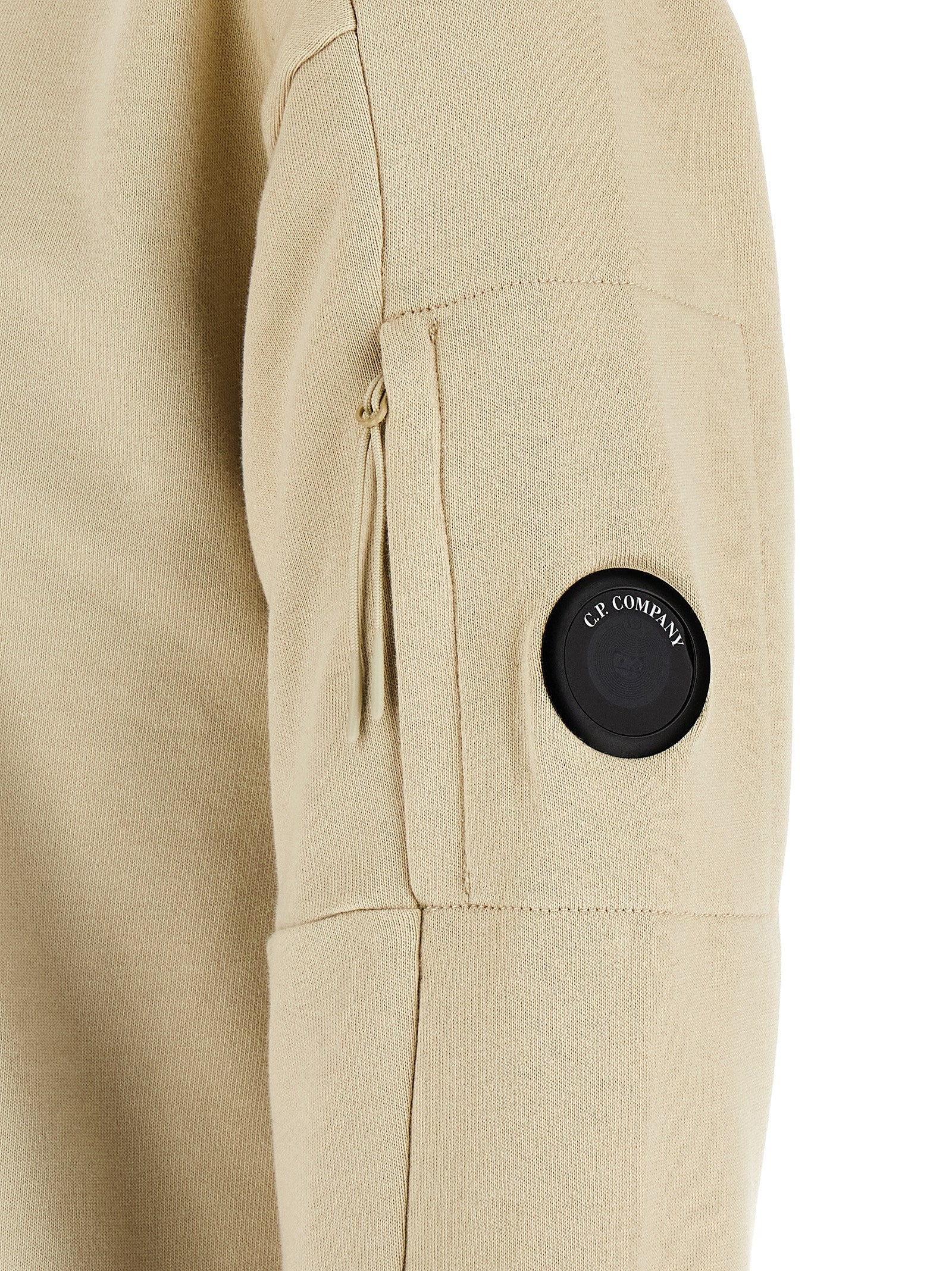 C.P. Company Men 'Diagonal Raised' Sweatshirt With Lens Detail C.P. COMPANY