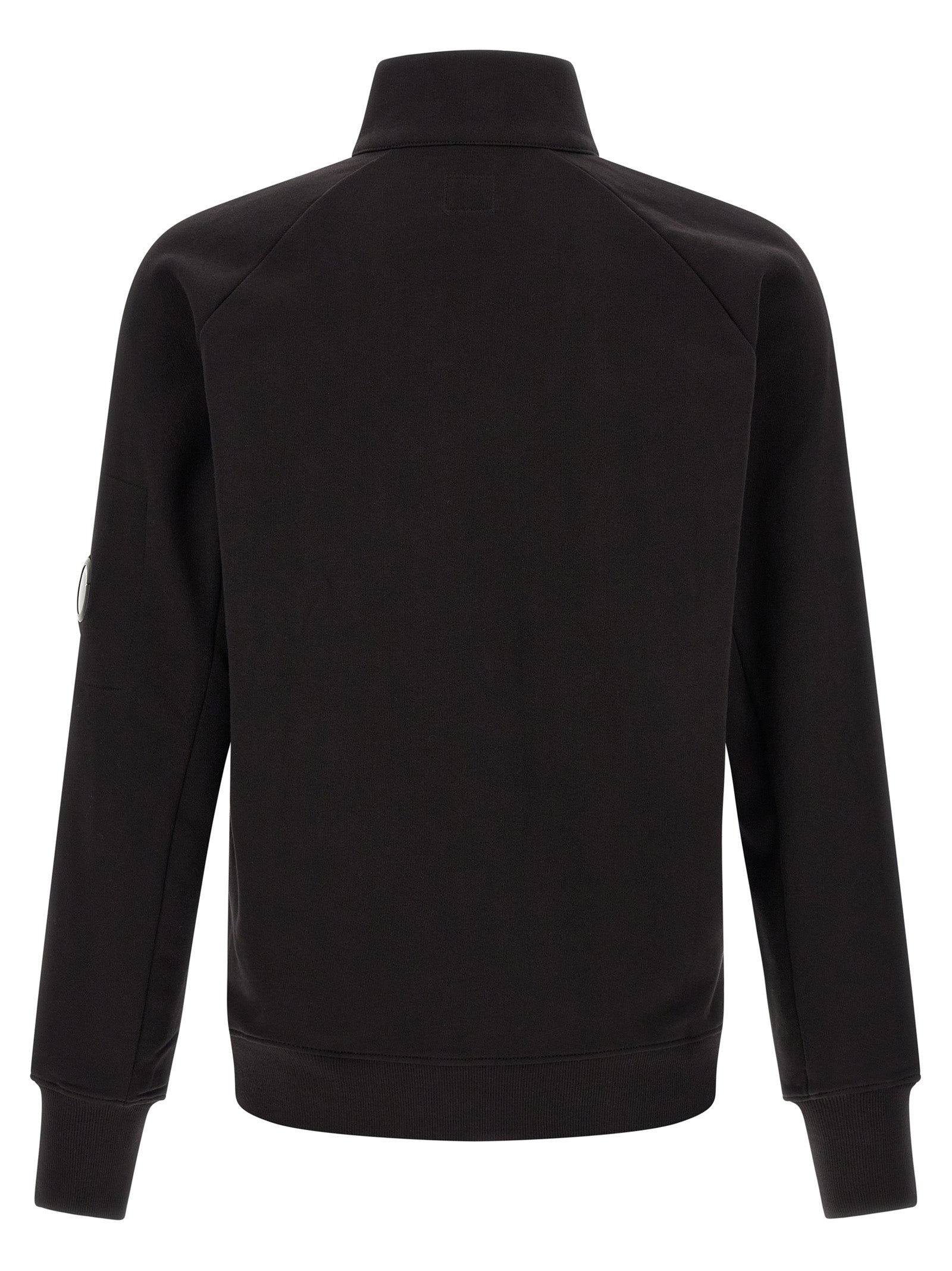 C.P. Company Men 'Diagonal Raised Fleece ' Sweatshirt And Lens Detail C.P. COMPANY