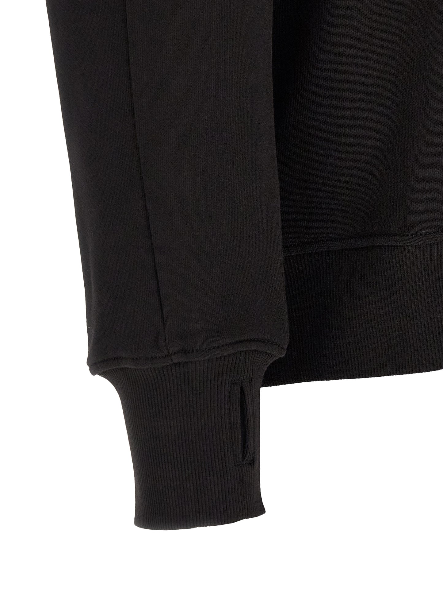 C.P. Company Men 'Diagonal Raised Fleece ' Sweatshirt And Lens Detail C.P. COMPANY