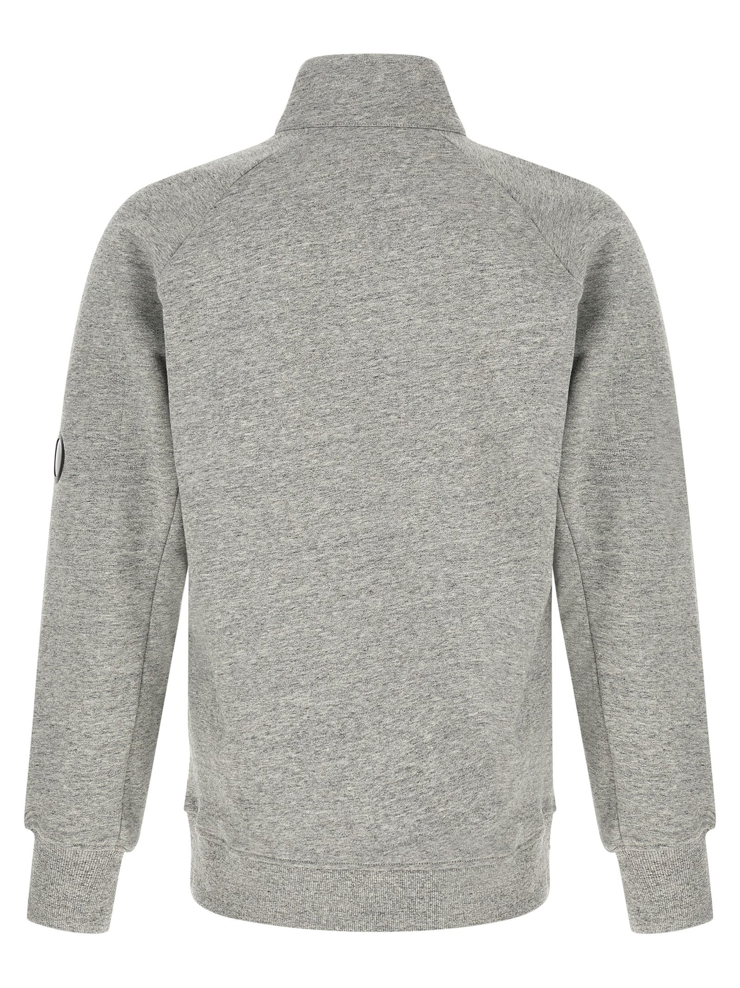 C.P. Company Men 'Diagonal Raised Fleece ' Sweatshirt And Lens Detail C.P. COMPANY