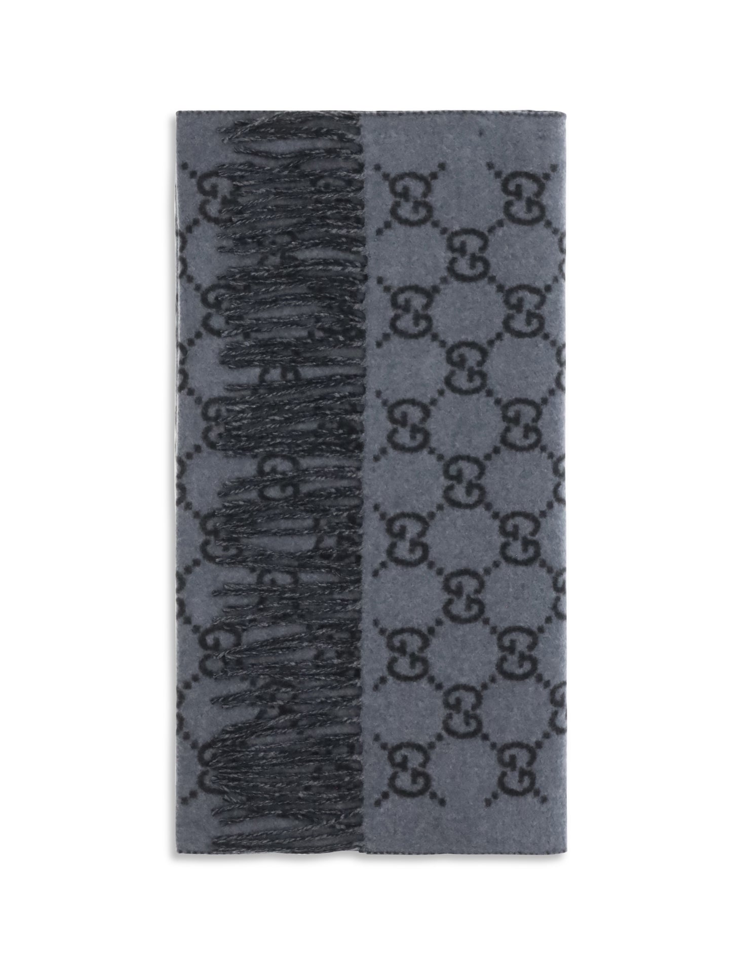 Gucci Men Gg Cashmere Scarf GUCCI