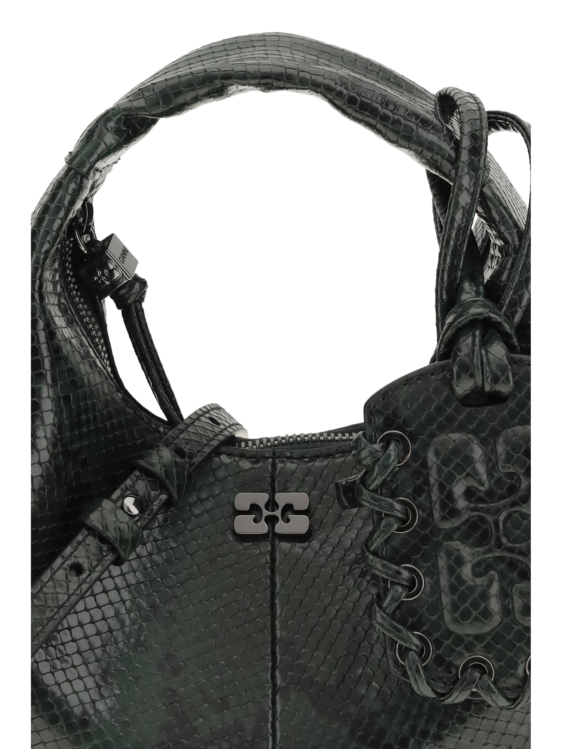 Ganni Women Mini Snake Handbag GANNI