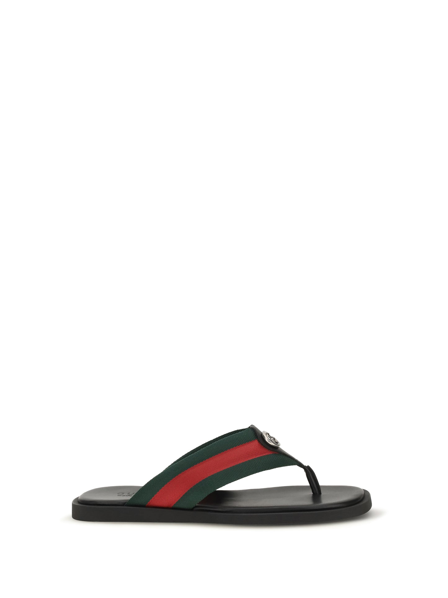 Gucci Men Maverik Gg Interlocking Flip-Flop Sandals GUCCI