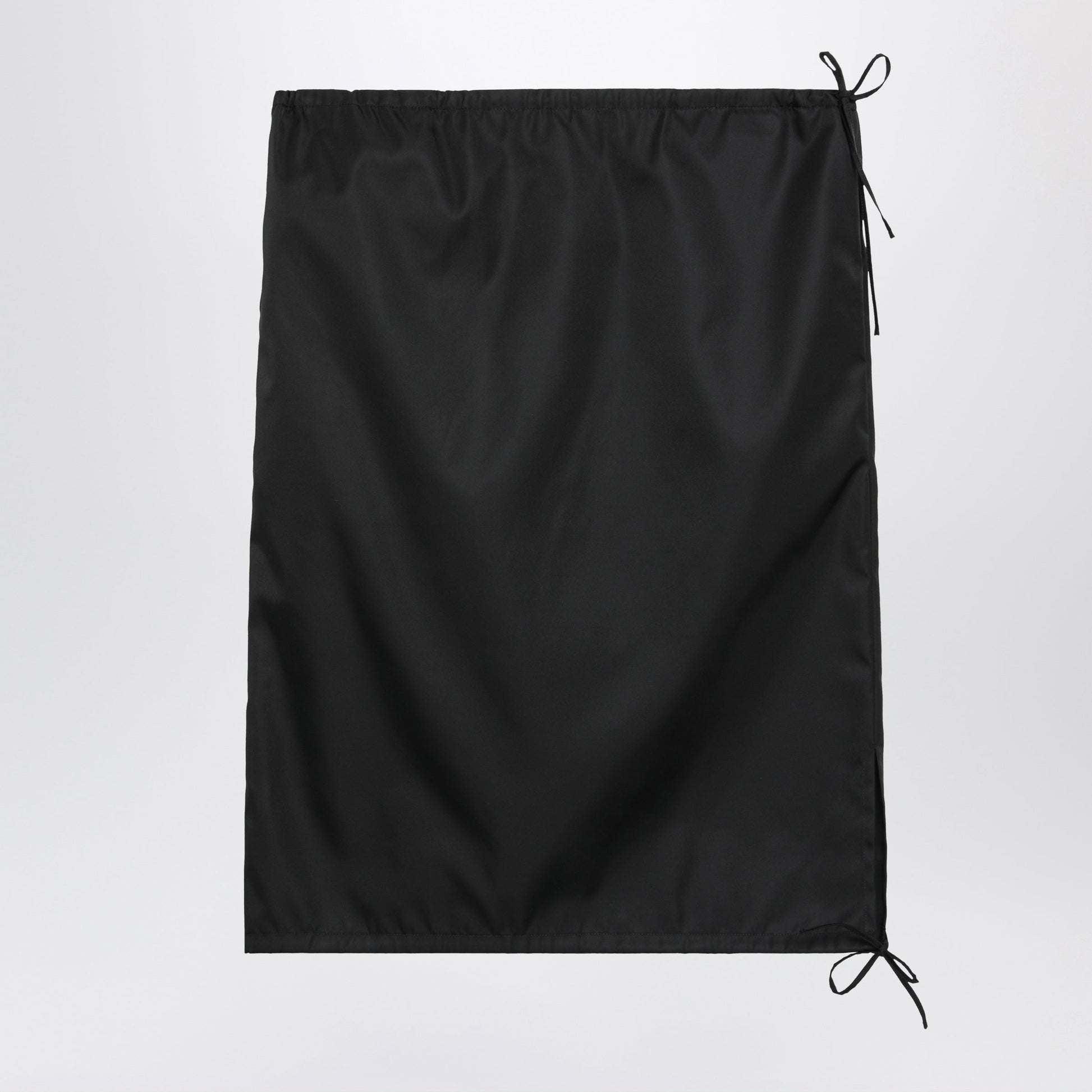 Prada Black Pencil Skirt In Re-Nylon Women PRADA