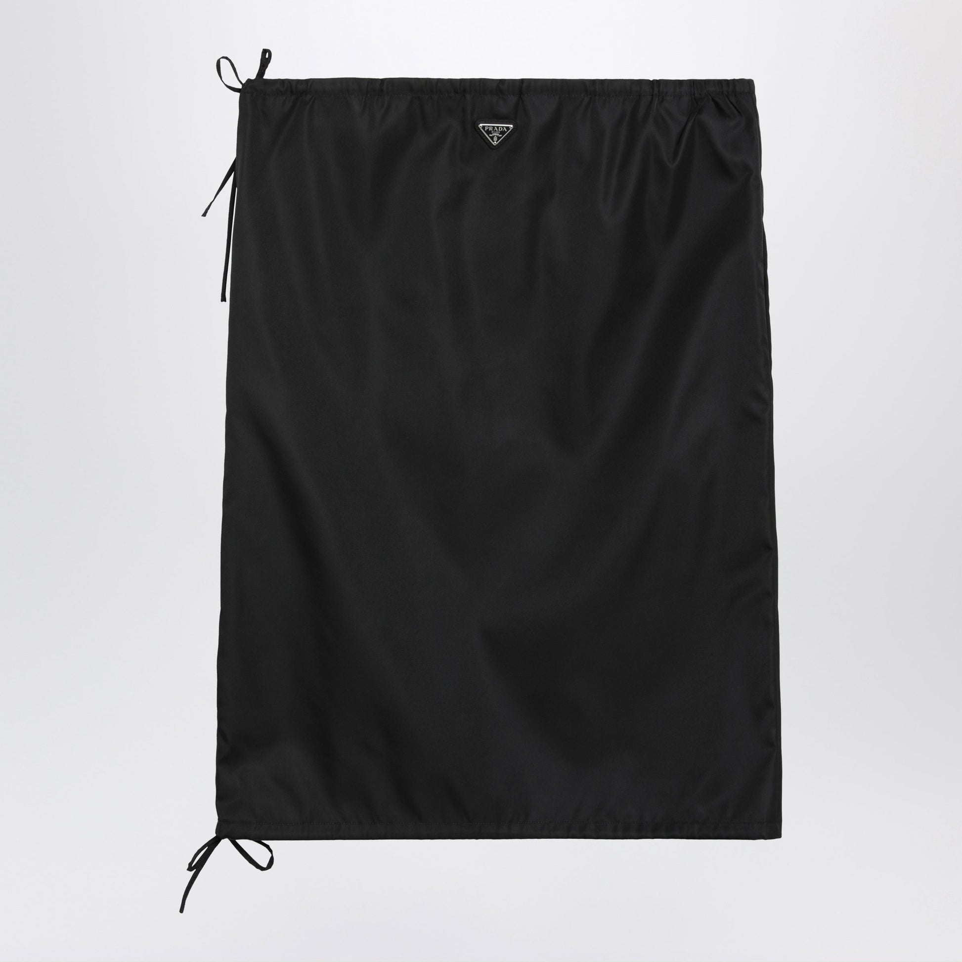 Prada Black Pencil Skirt In Re-Nylon Women PRADA