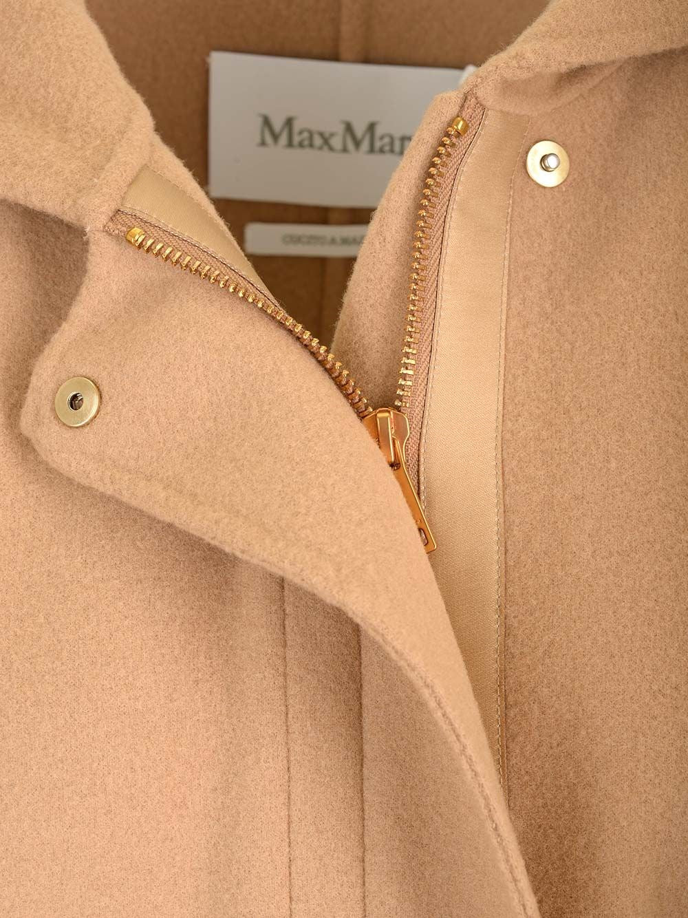 Max Mara Women Wool And Cashmere Blend "Miele" Coat MAX MARA