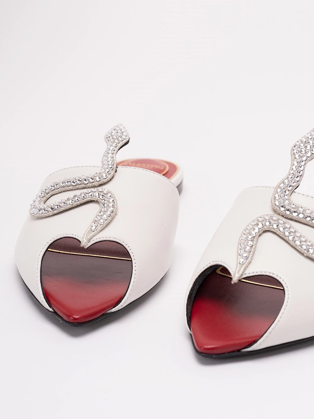 Valentino Garavani Women `Vg Coeur Vipère` Slides VALENTINO GARAVANI
