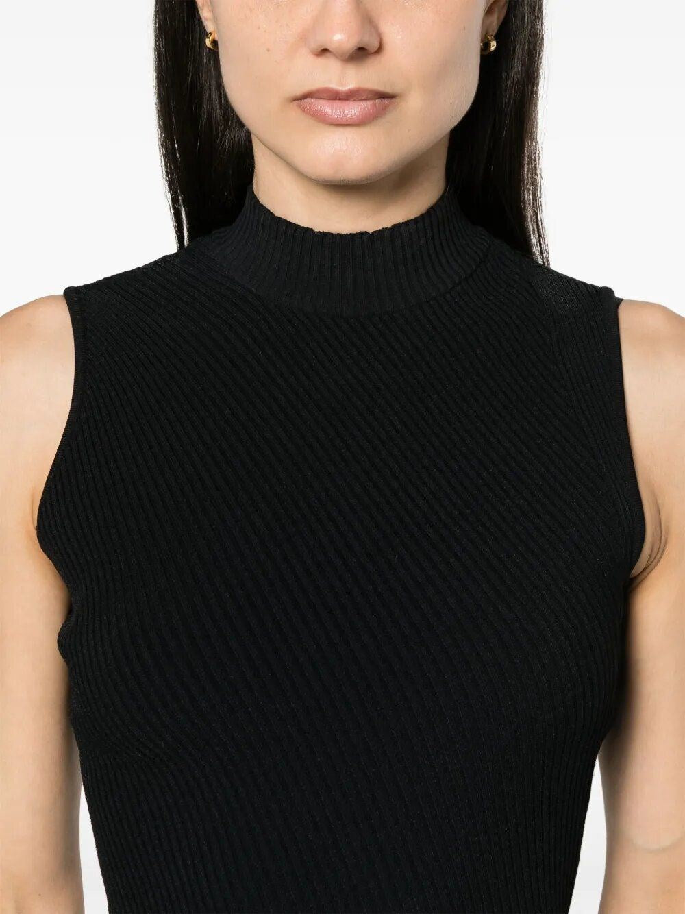 Toteme Women Asymmetric Knit Top White TOTEME