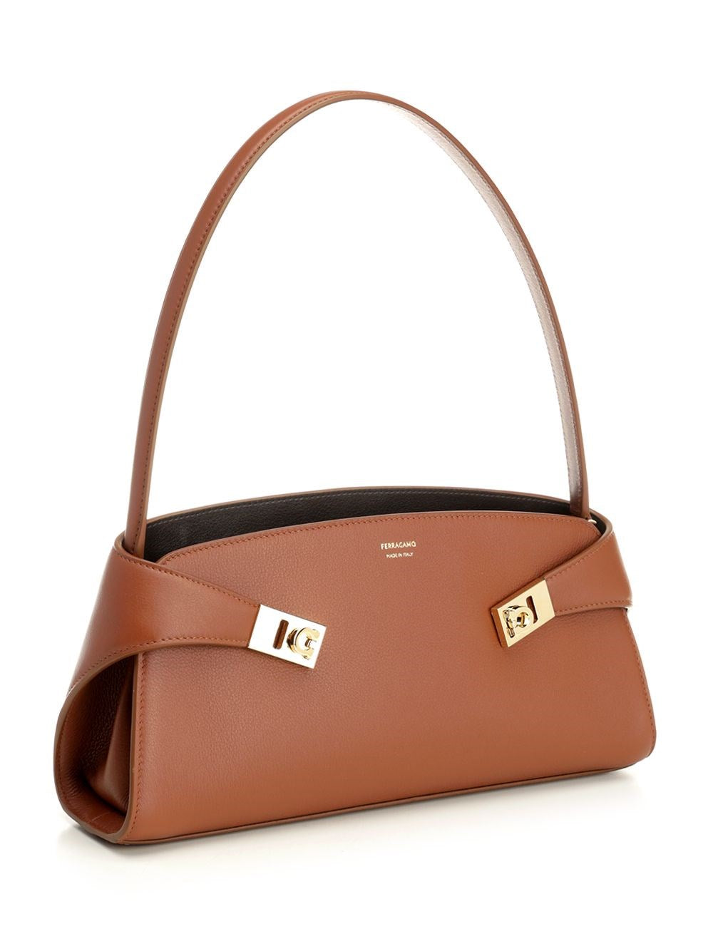Ferragamo Women Hug Leather Shoulder Bag FERRAGAMO