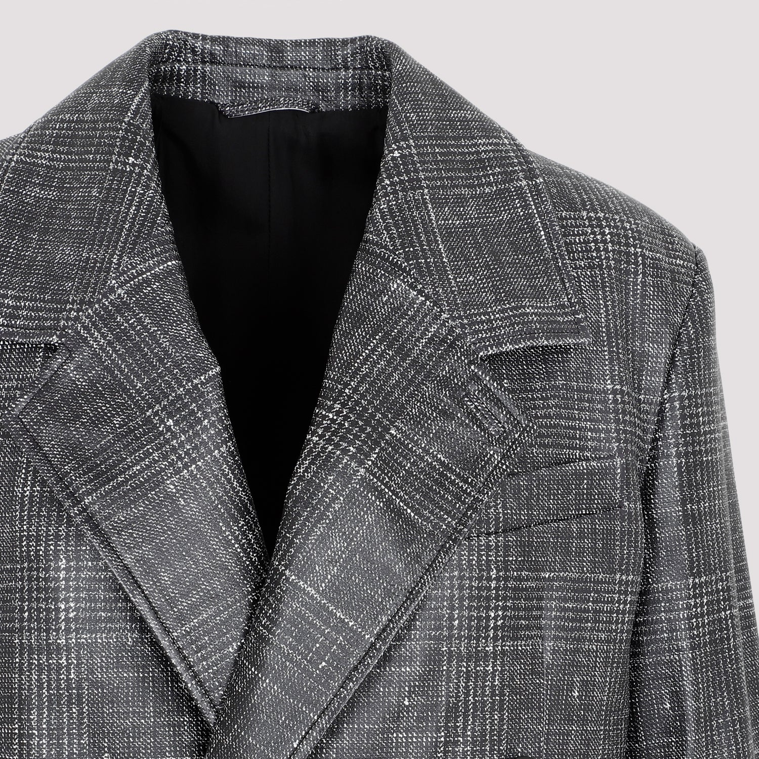 Bottega Veneta Printed Leather Jacket Women BOTTEGA VENETA
