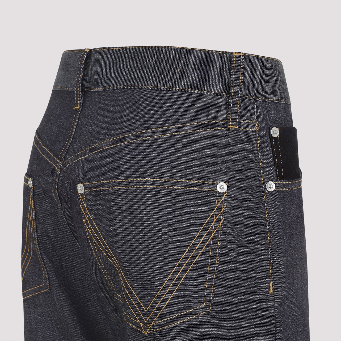 Bottega Veneta Intrecciato Pocket Jeans Women BOTTEGA VENETA