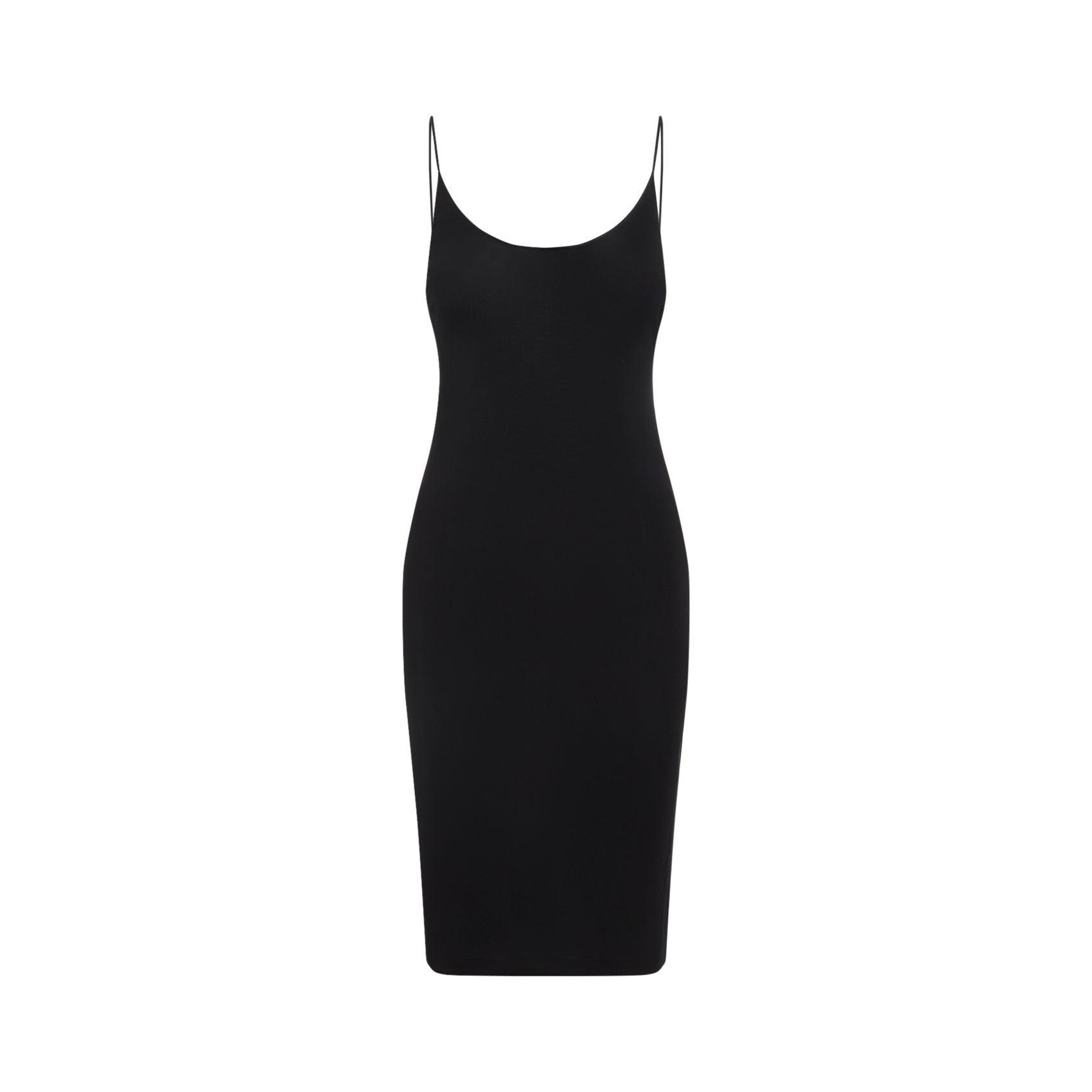 Saint Laurent Open-Back Cassandre Knit Dress Women SAINT LAURENT