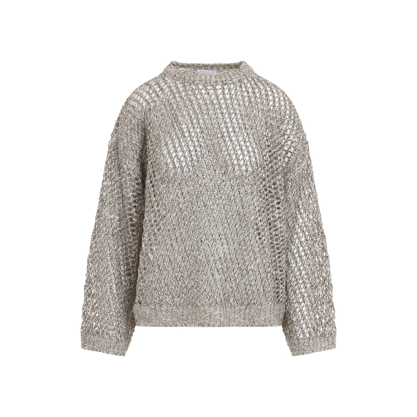 Brunello Cucinelli Fish-Net Sweater Women BRUNELLO CUCINELLI