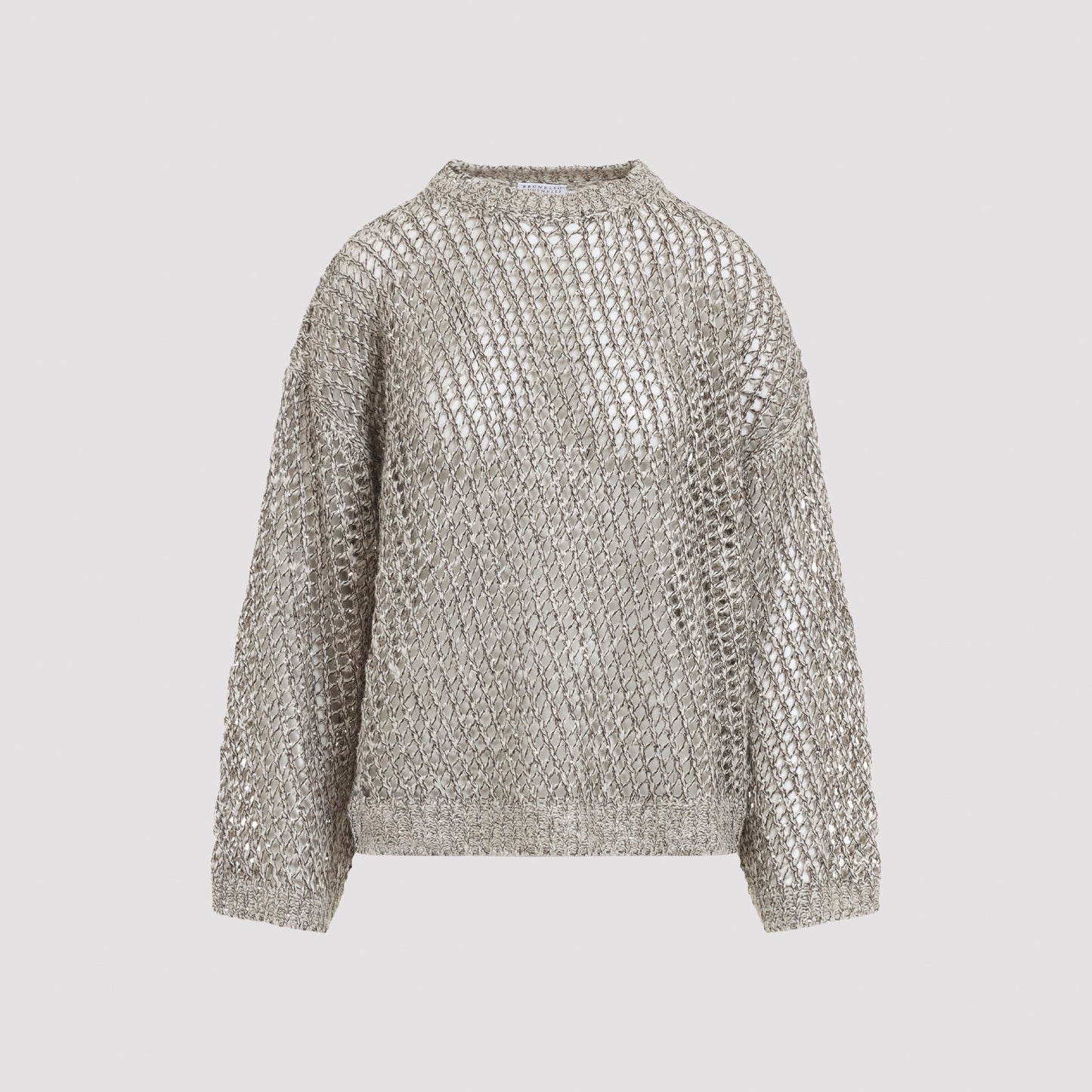 Brunello Cucinelli Fish-Net Sweater Women BRUNELLO CUCINELLI