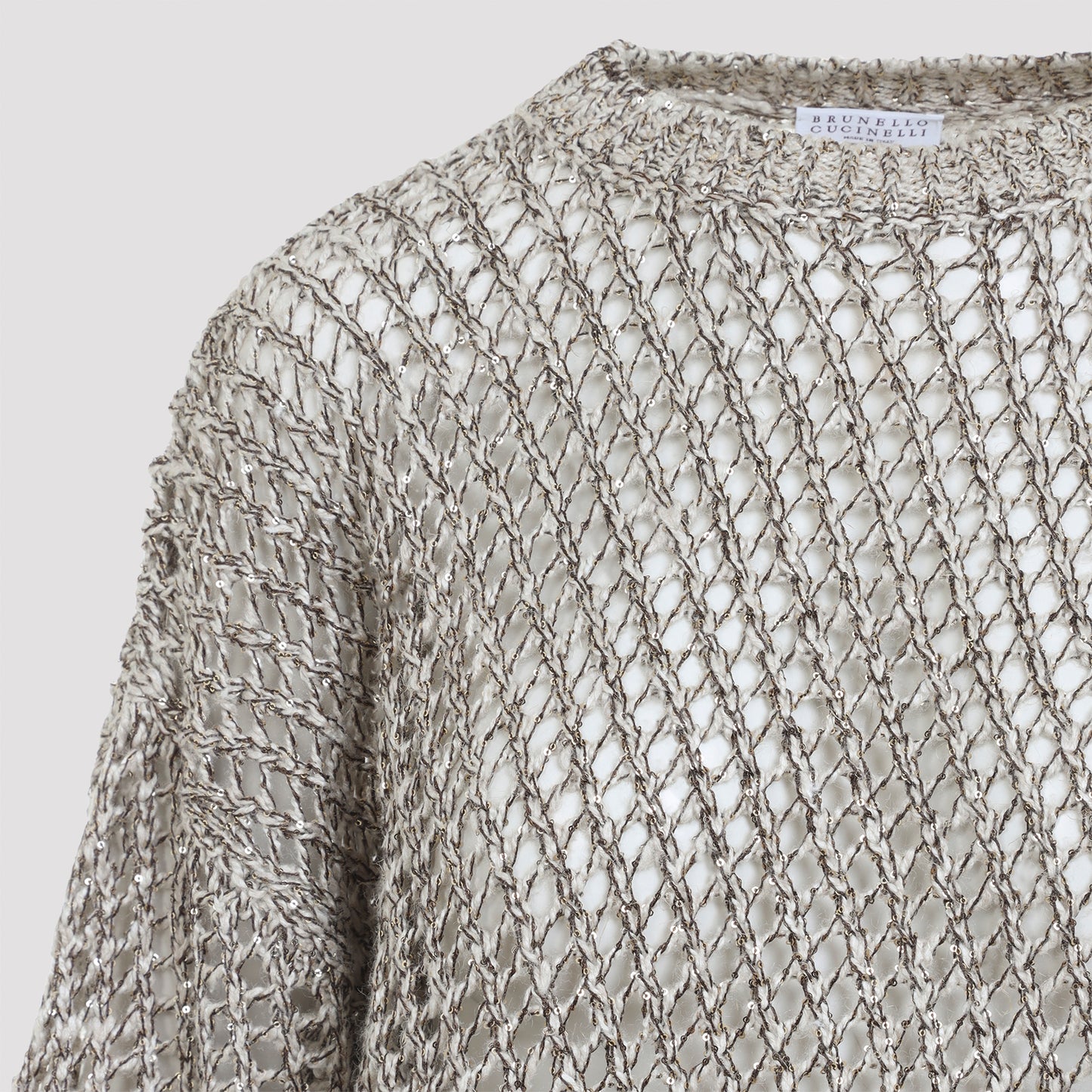 Brunello Cucinelli  Fish-Net Sweater Women BRUNELLO CUCINELLI