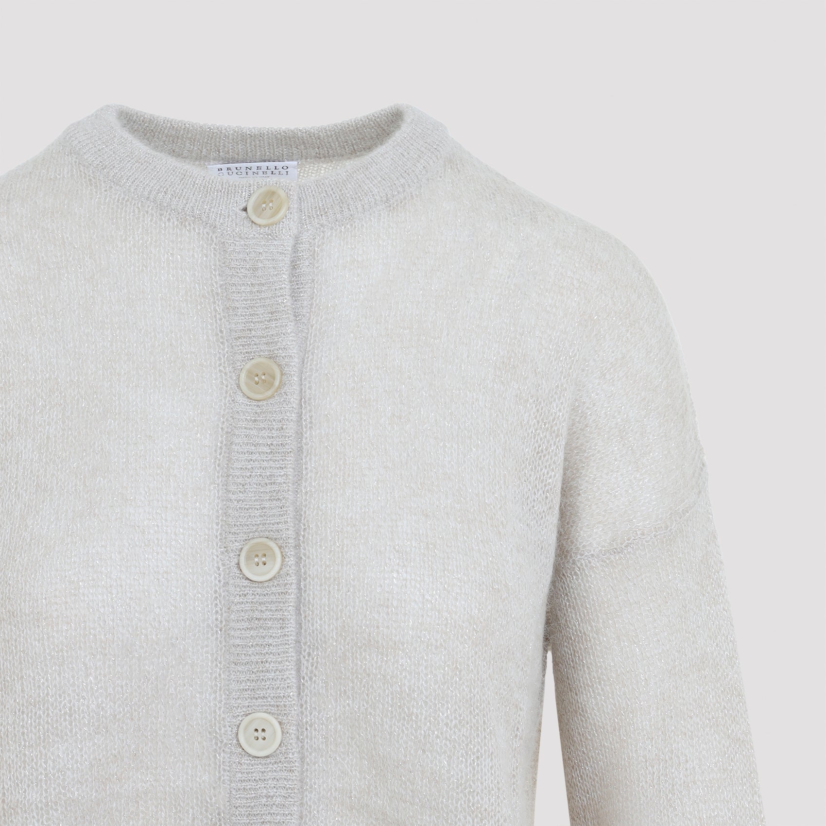 Brunello Cucinelli Shimmer Knit Cardigan Women BRUNELLO CUCINELLI