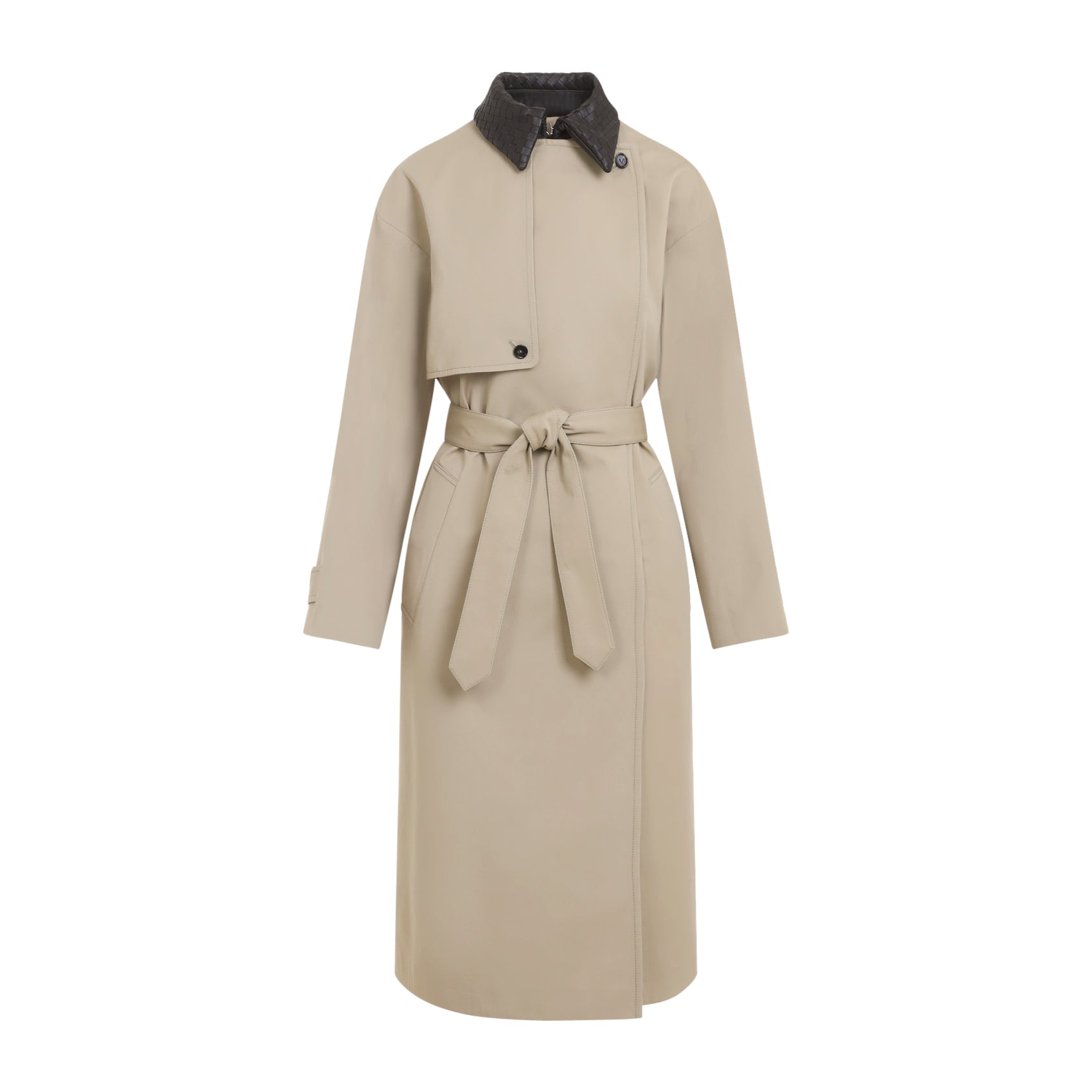 Bottega Veneta Belted Trench Coat Women BOTTEGA VENETA