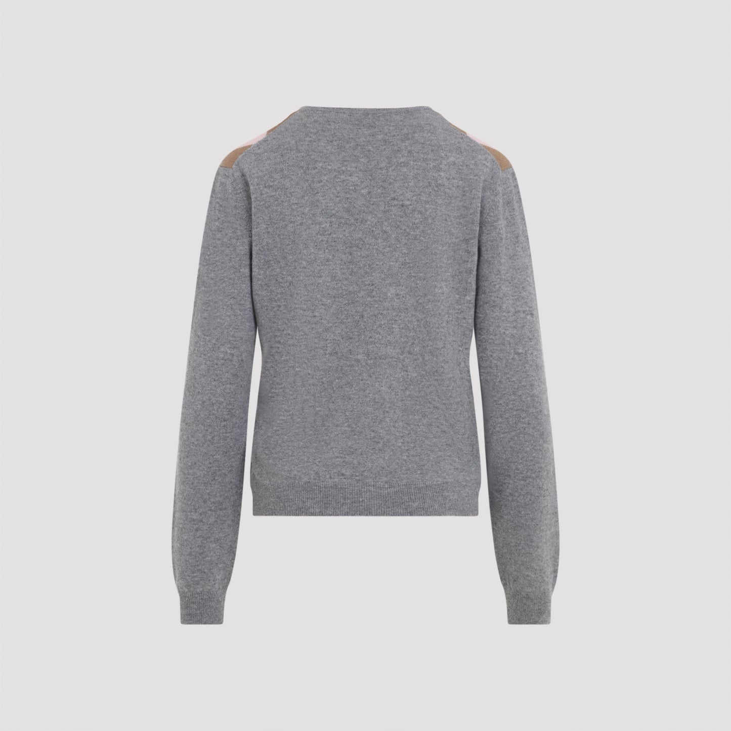 Prada Argyle V-Neck Sweater Women PRADA
