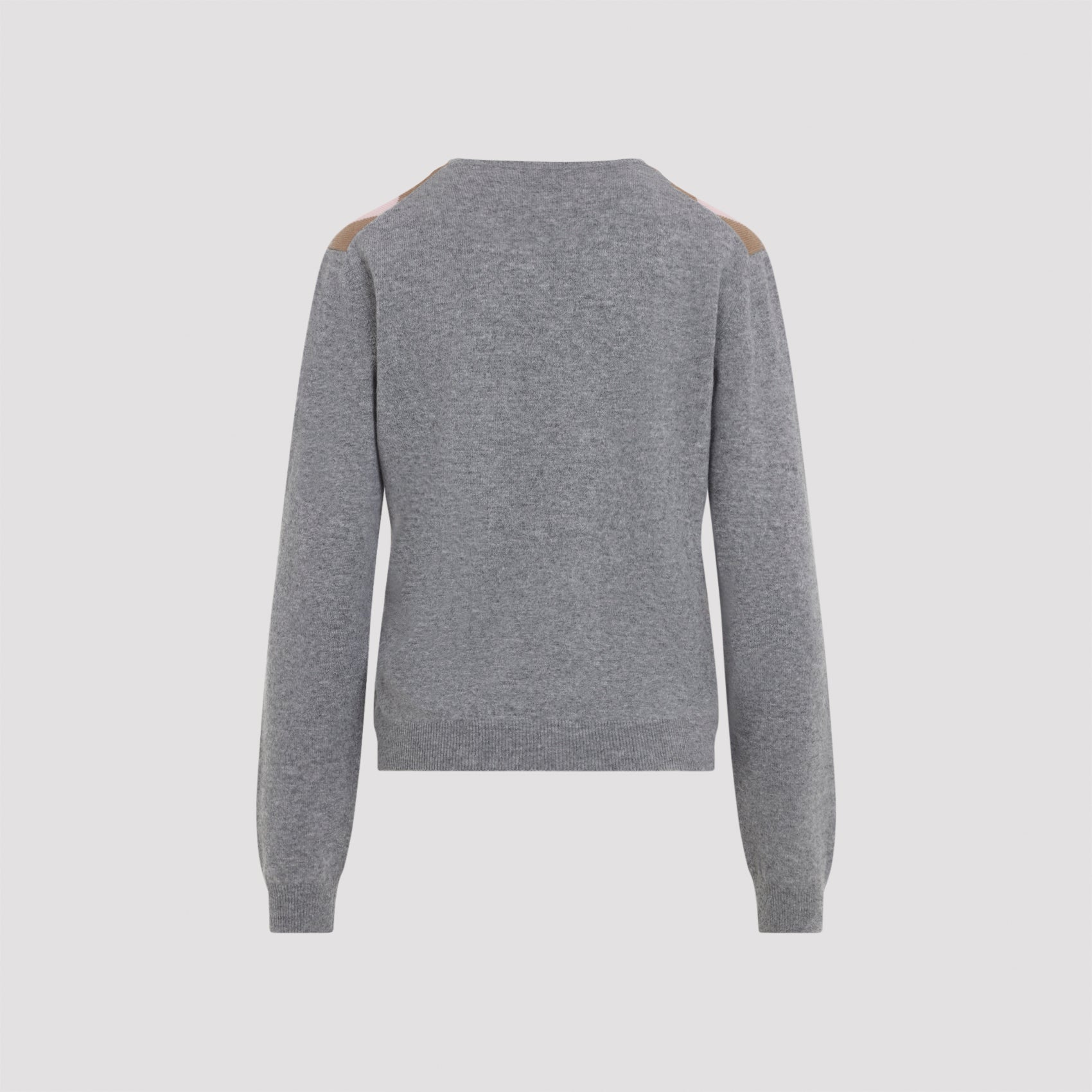 Prada Argyle V-Neck Sweater Women PRADA
