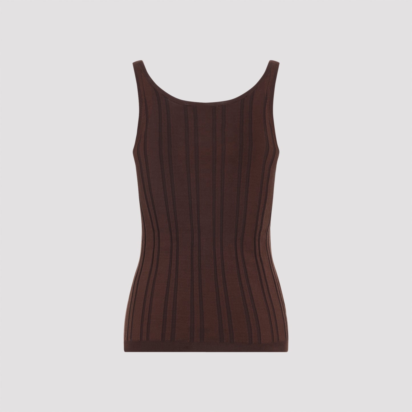 Prada Ribbed Knit Tank Top Women PRADA