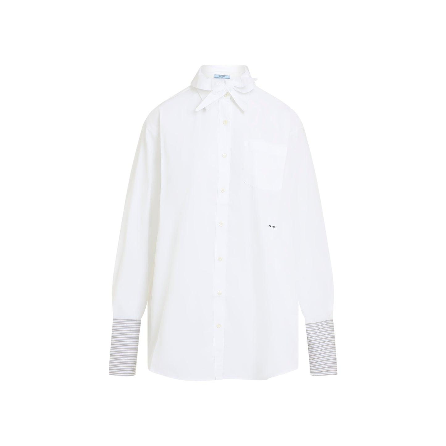 Prada Poplin Shirt Women PRADA