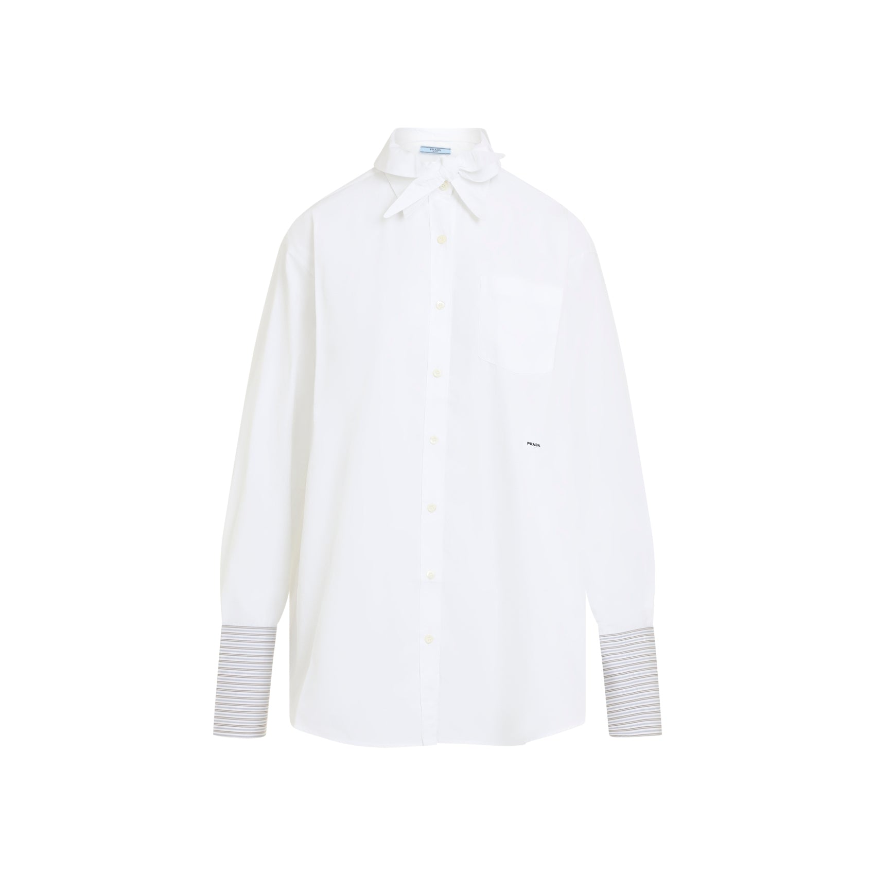 Prada Poplin Shirt Women PRADA
