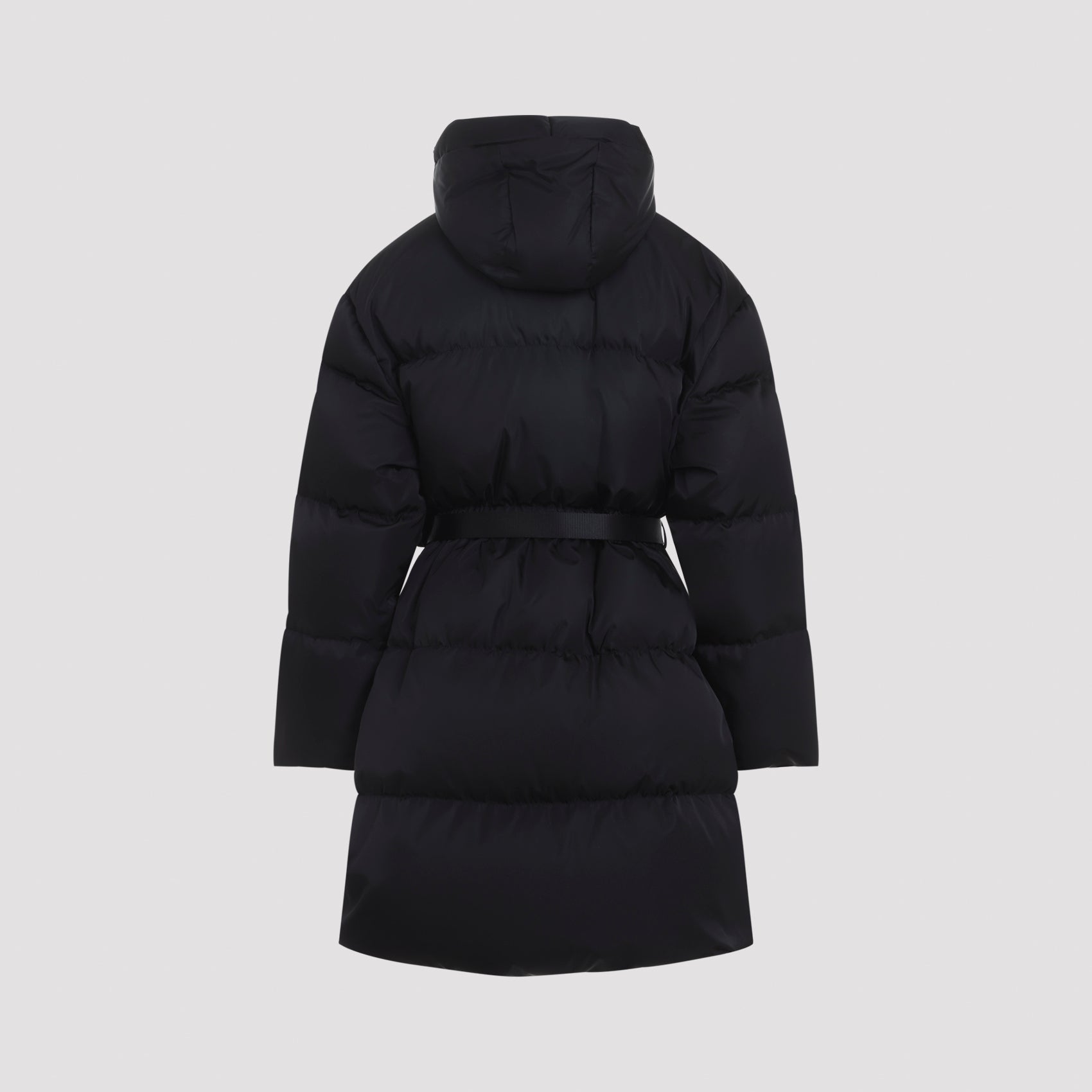 Prada Belted Down Coat Women PRADA