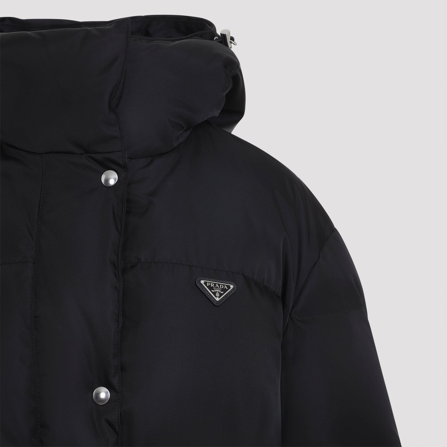 Prada Belted Down Coat Women PRADA