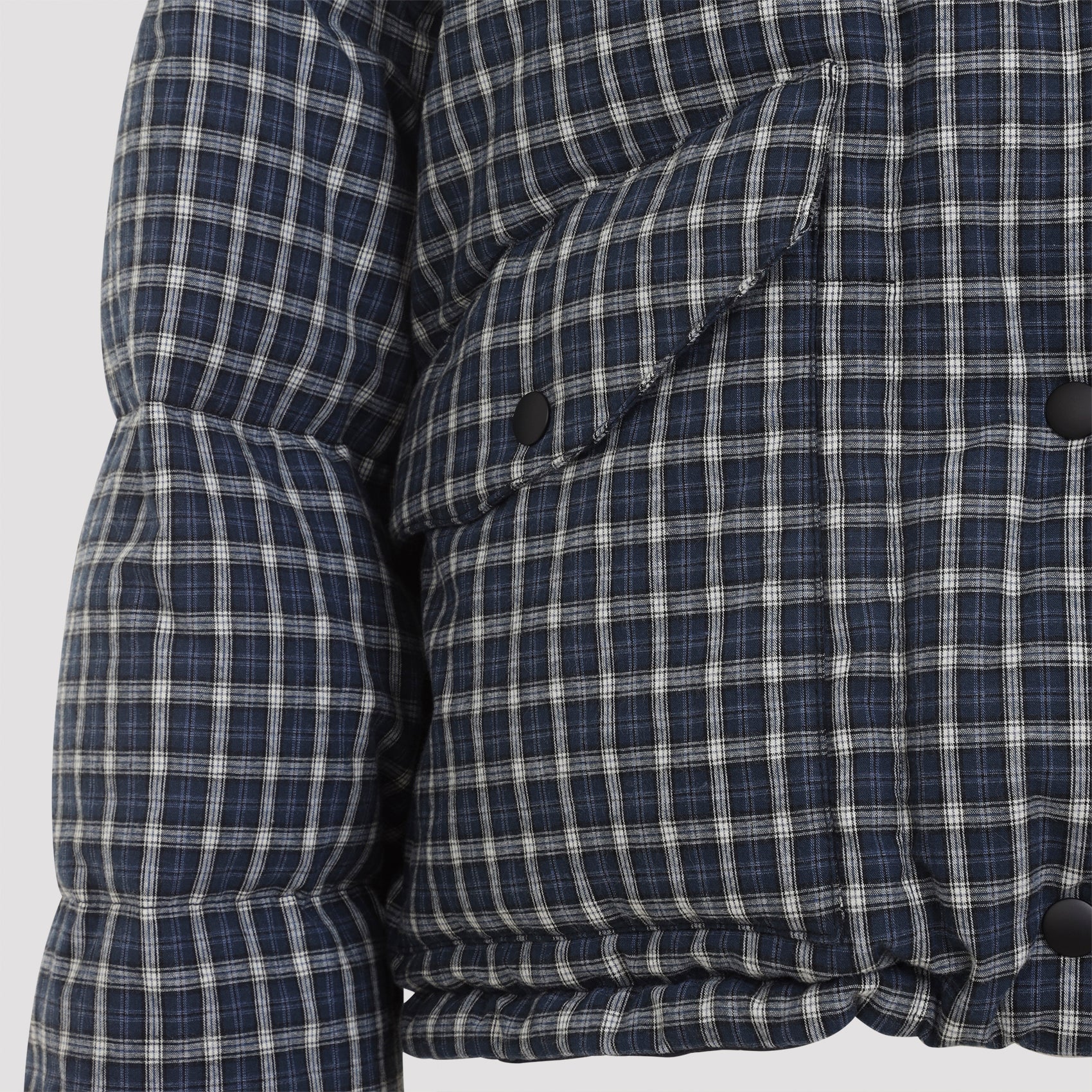 Miu Miu Reversible Checked Down Jacket Women MIU MIU