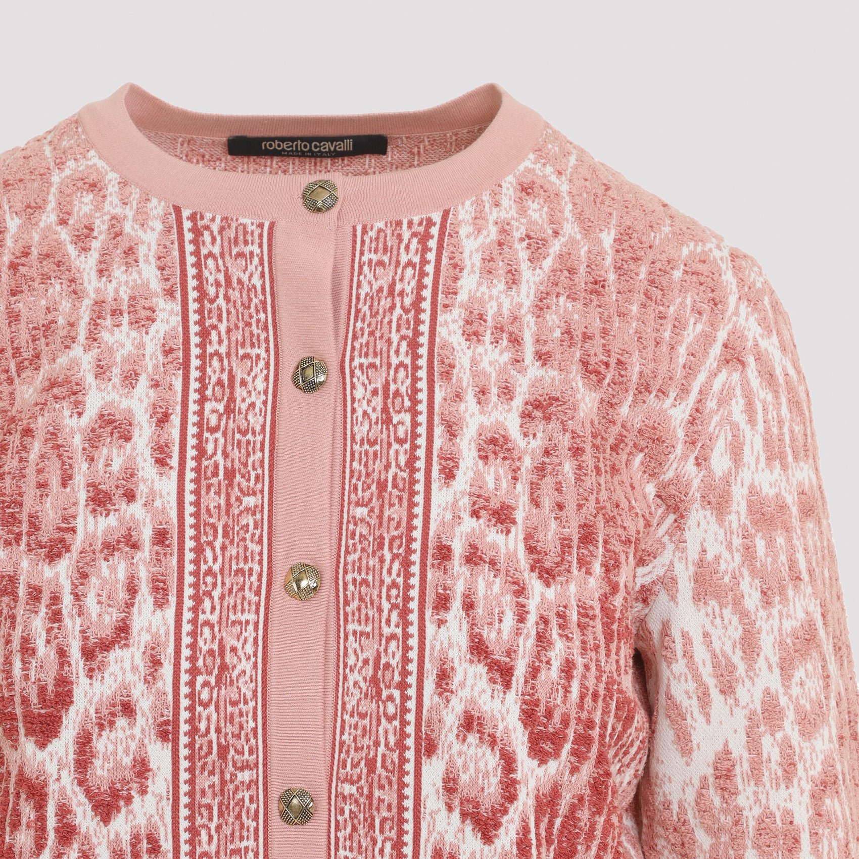 Roberto Cavalli Jaguar Print Cardigan Women ROBERTO CAVALLI