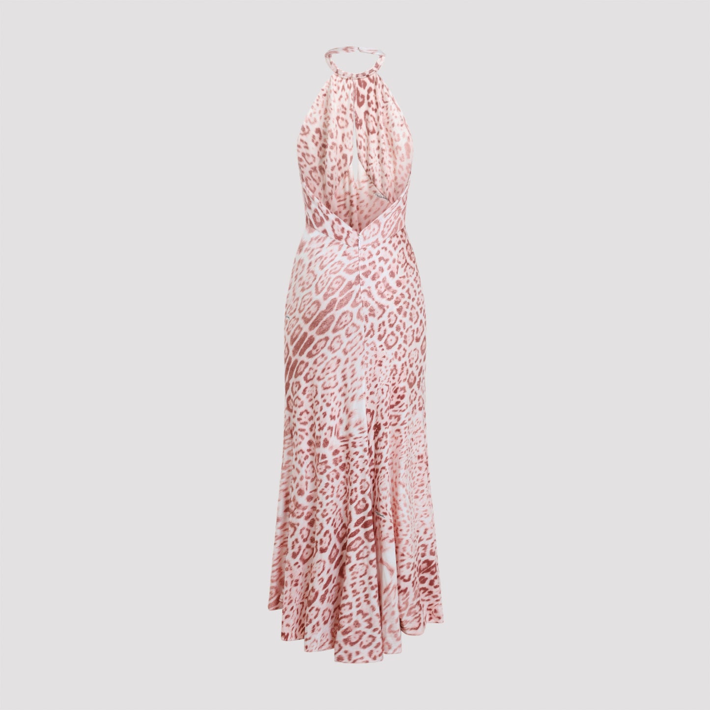 Roberto Cavalli Leopard-Print Midi Dress Women ROBERTO CAVALLI