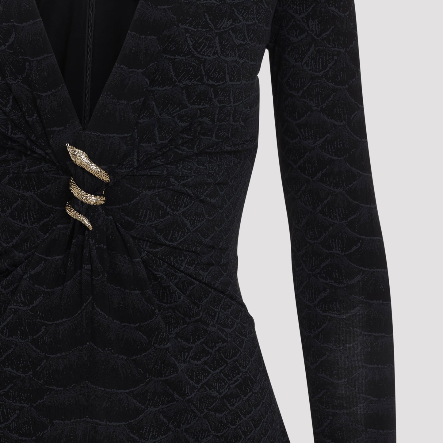 Roberto Cavalli Serpentine Mini Dress Women ROBERTO CAVALLI