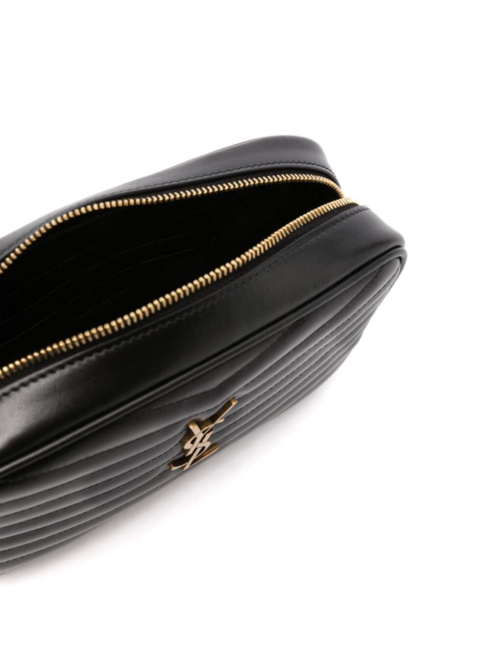 Saint Laurent Women Mini Lou In Quilted Leather SAINT LAURENT