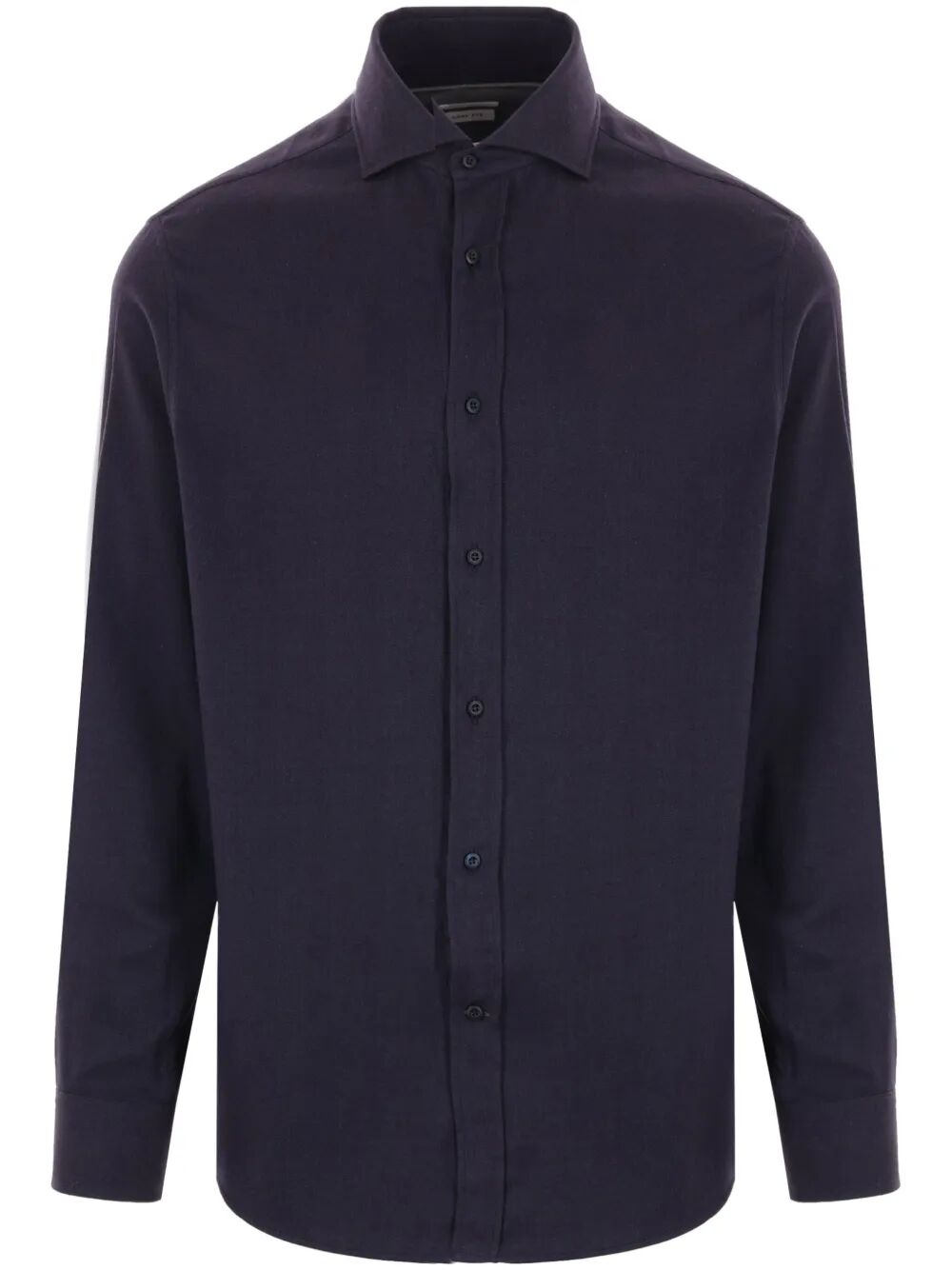 Brunello Cucinelli Men Herringbone Cotton Blend Shirt BRUNELLO CUCINELLI