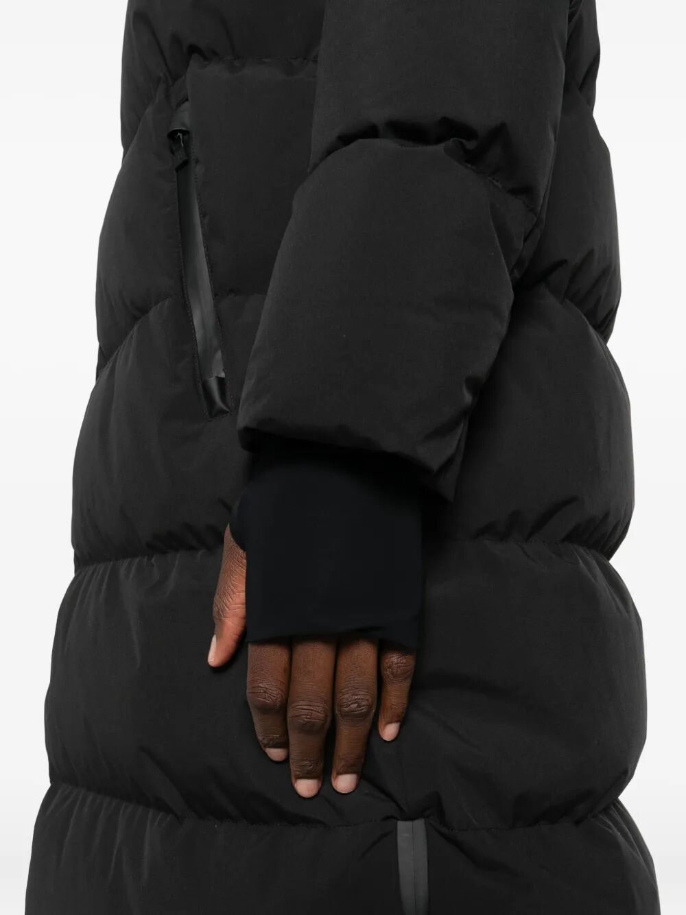Herno Women 2Layers Hooded Long Down Jacket HERNO