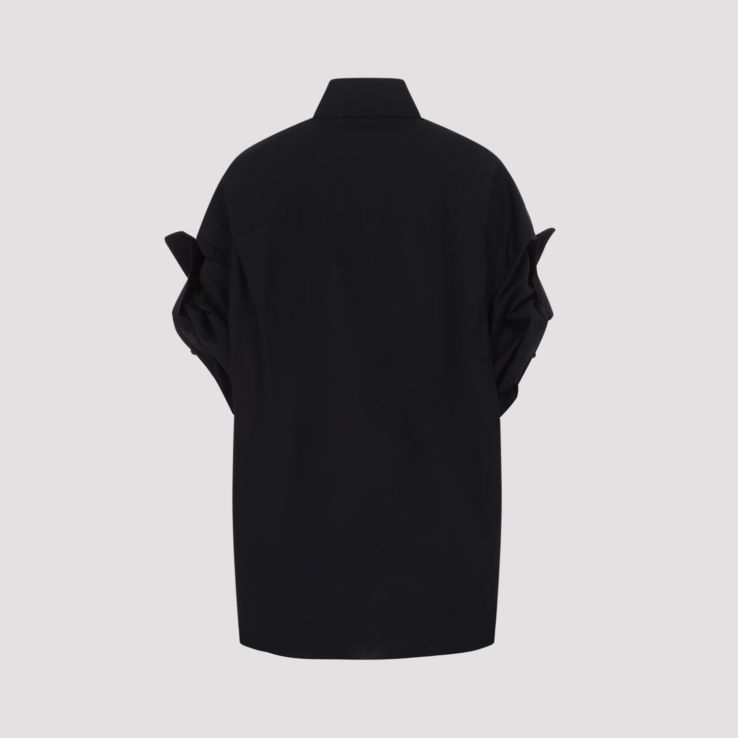 Balenciaga Tucked Sleeve Shirt Women BALENCIAGA