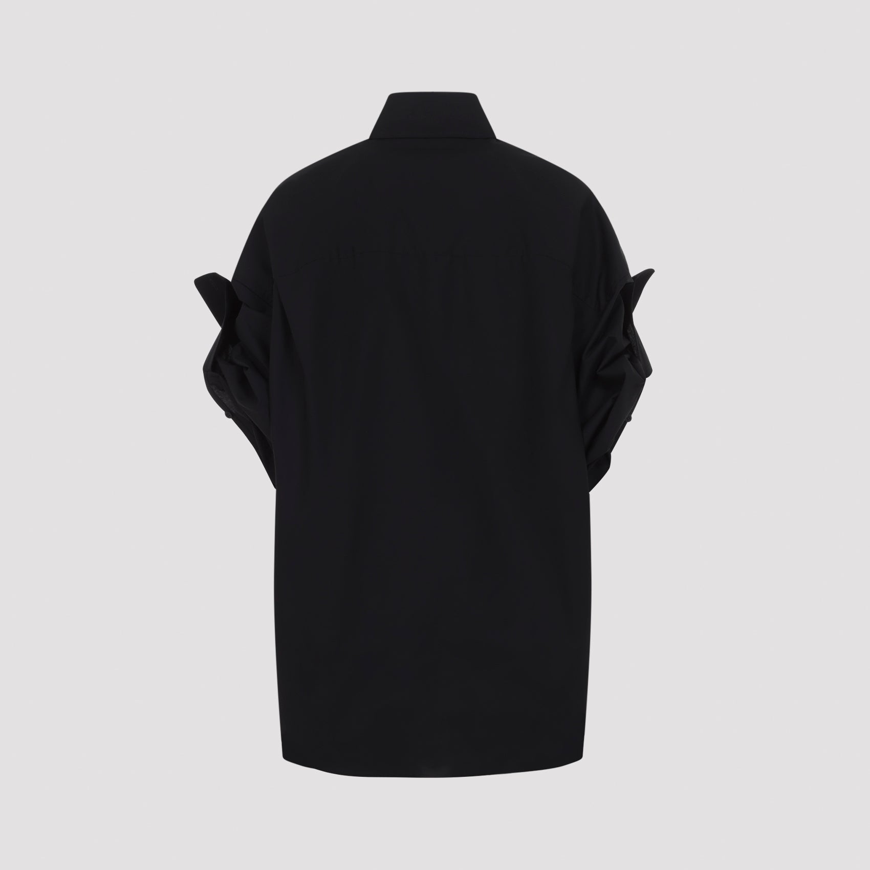Balenciaga Tucked Sleeve Shirt Women BALENCIAGA