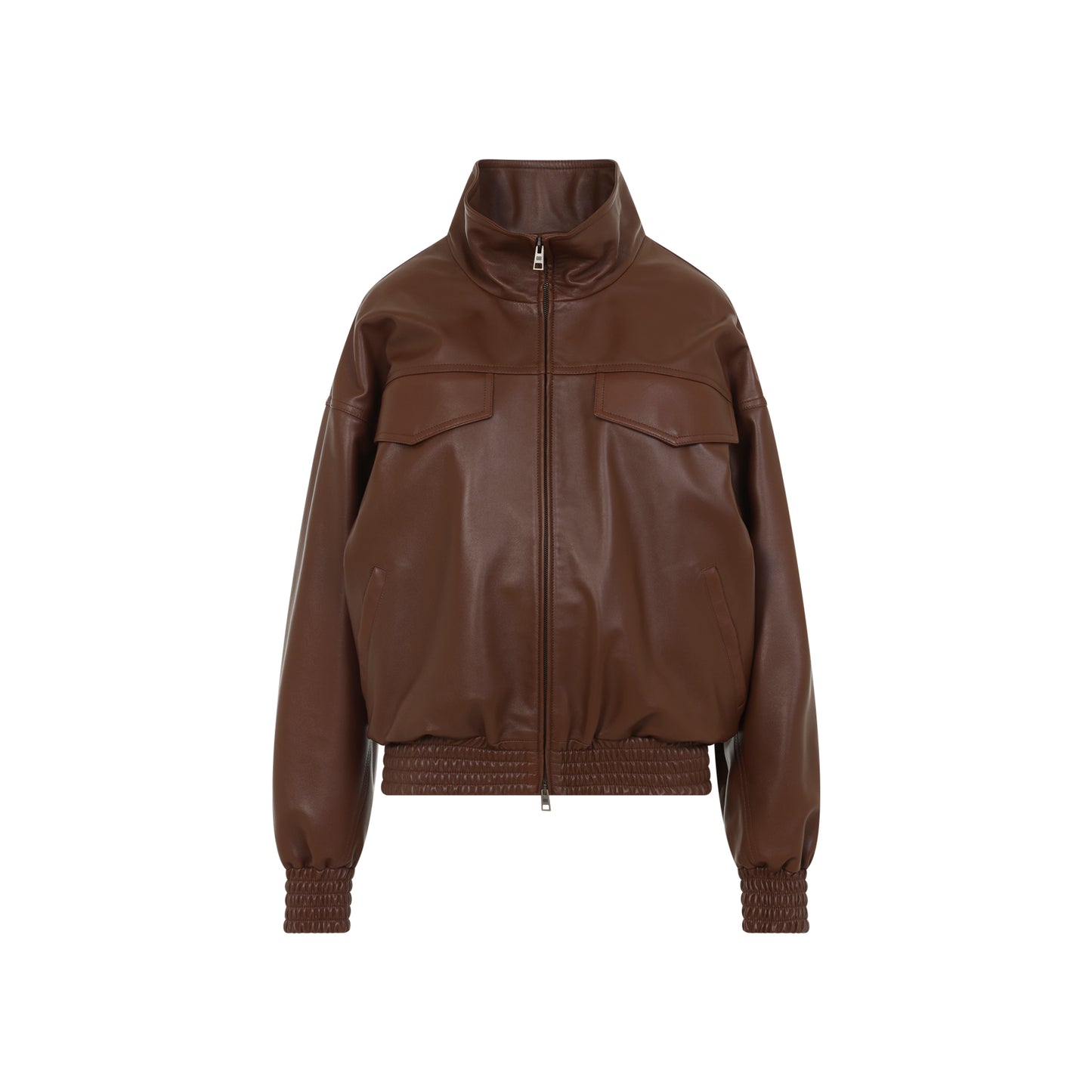 Balenciaga High Collar Blouson Women BALENCIAGA