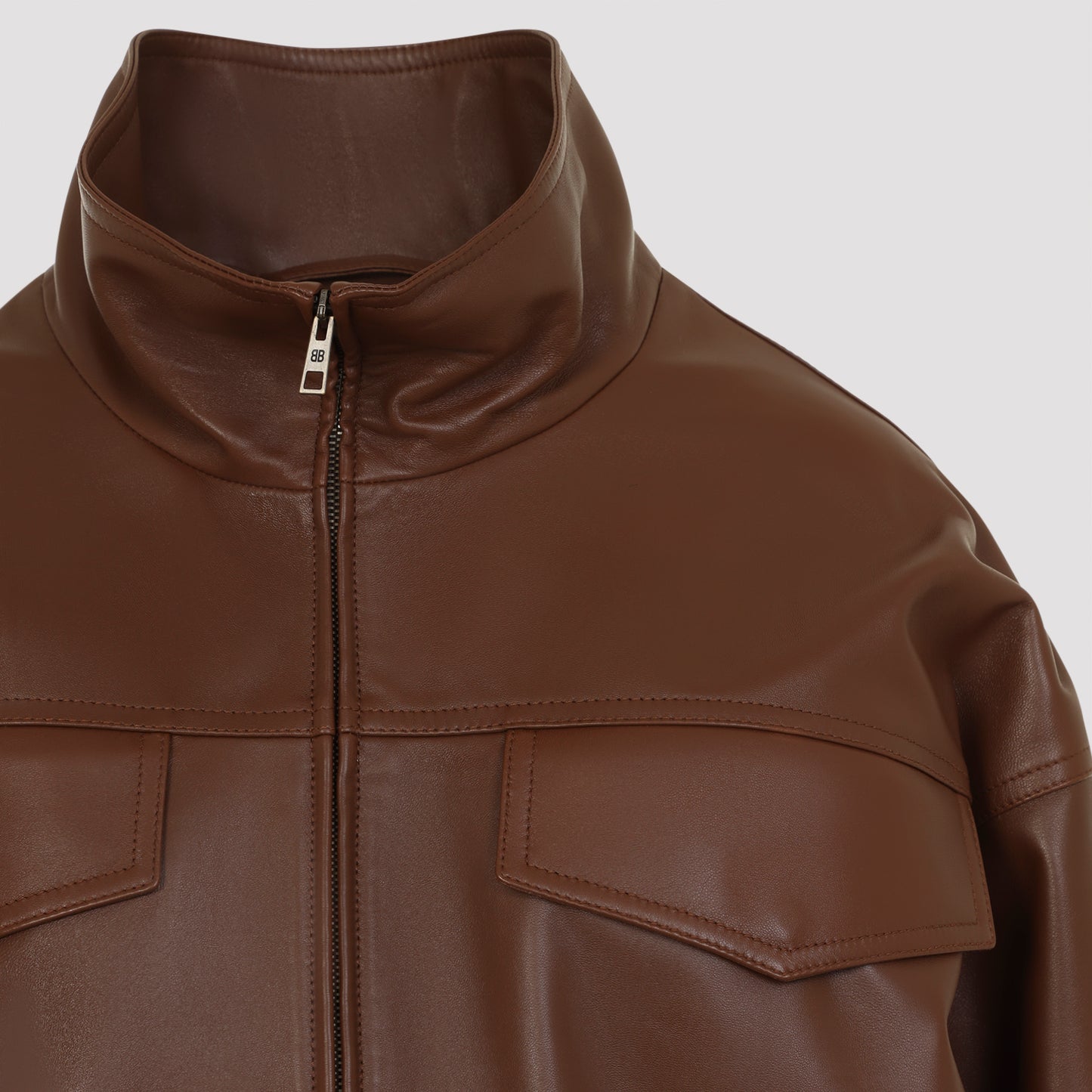 Balenciaga High Collar Blouson Women BALENCIAGA