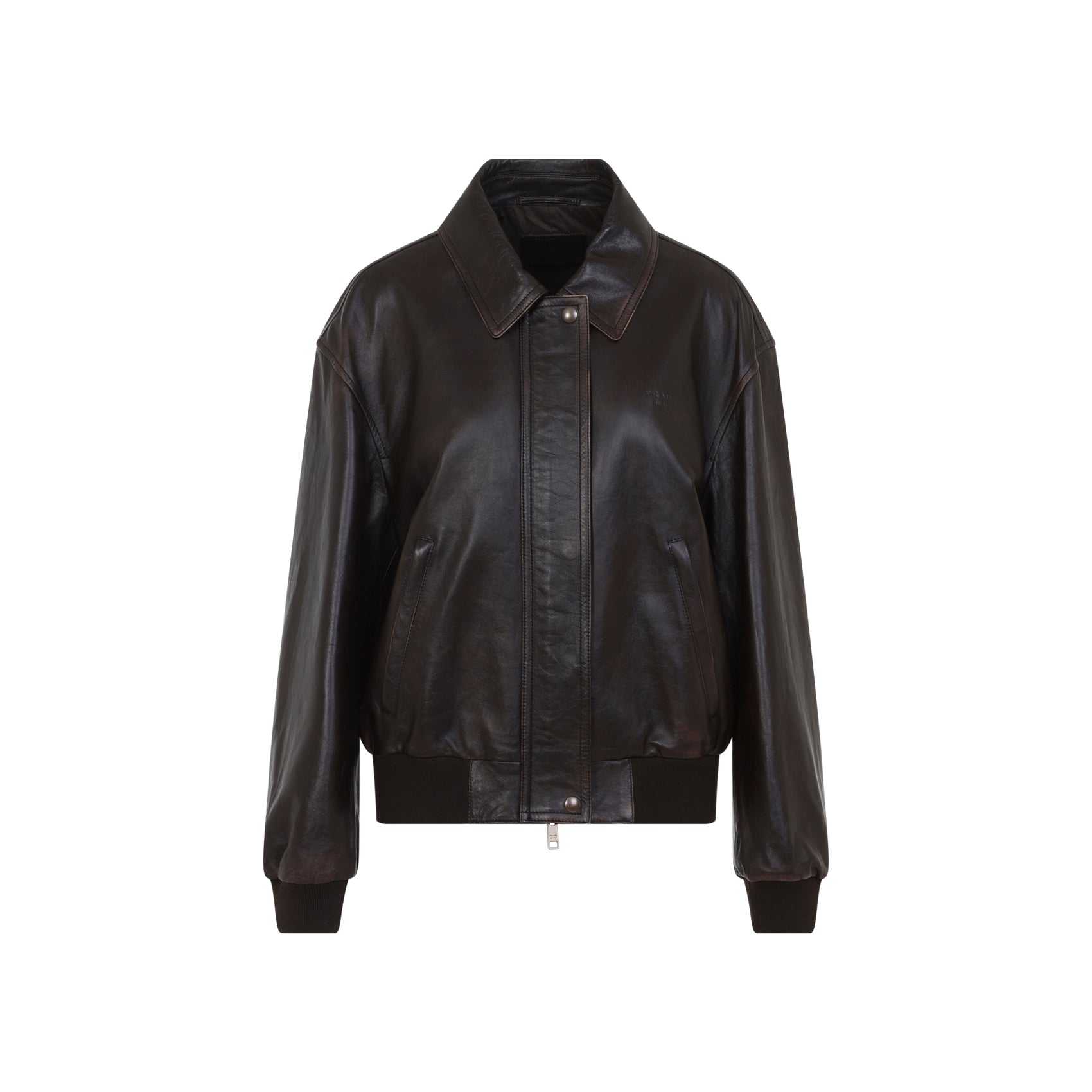 Prada Leather Jacket Women PRADA