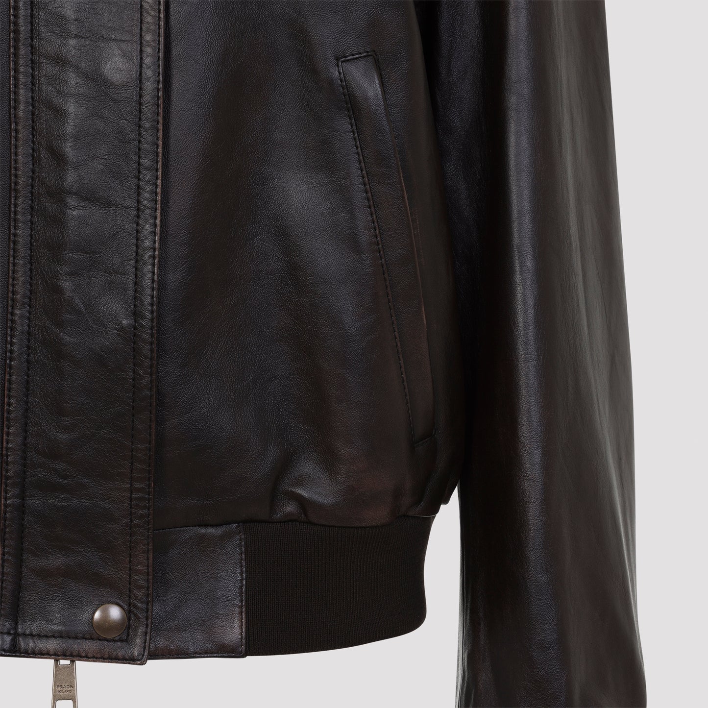 Prada Leather Jacket Women PRADA