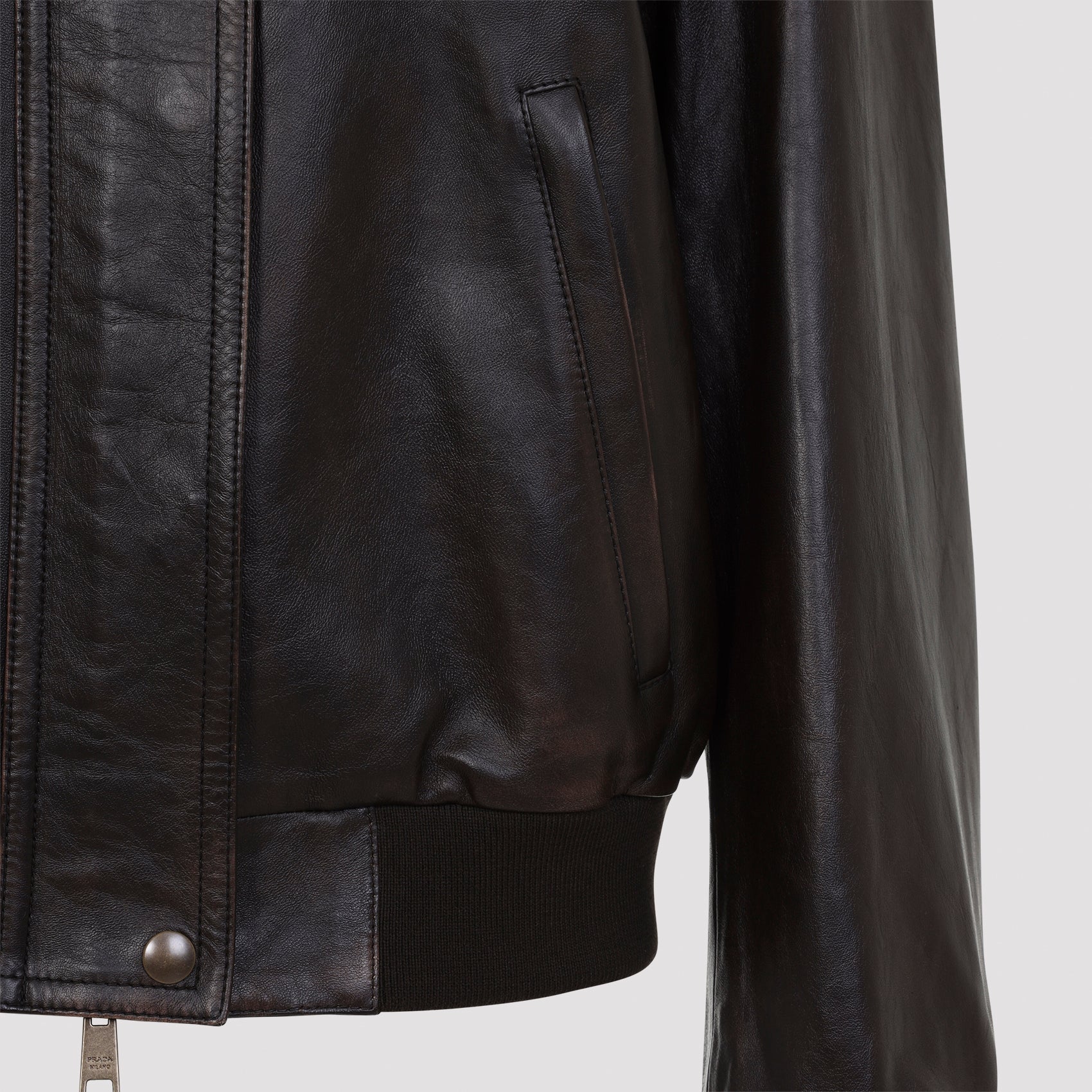 Prada Leather Jacket Women PRADA