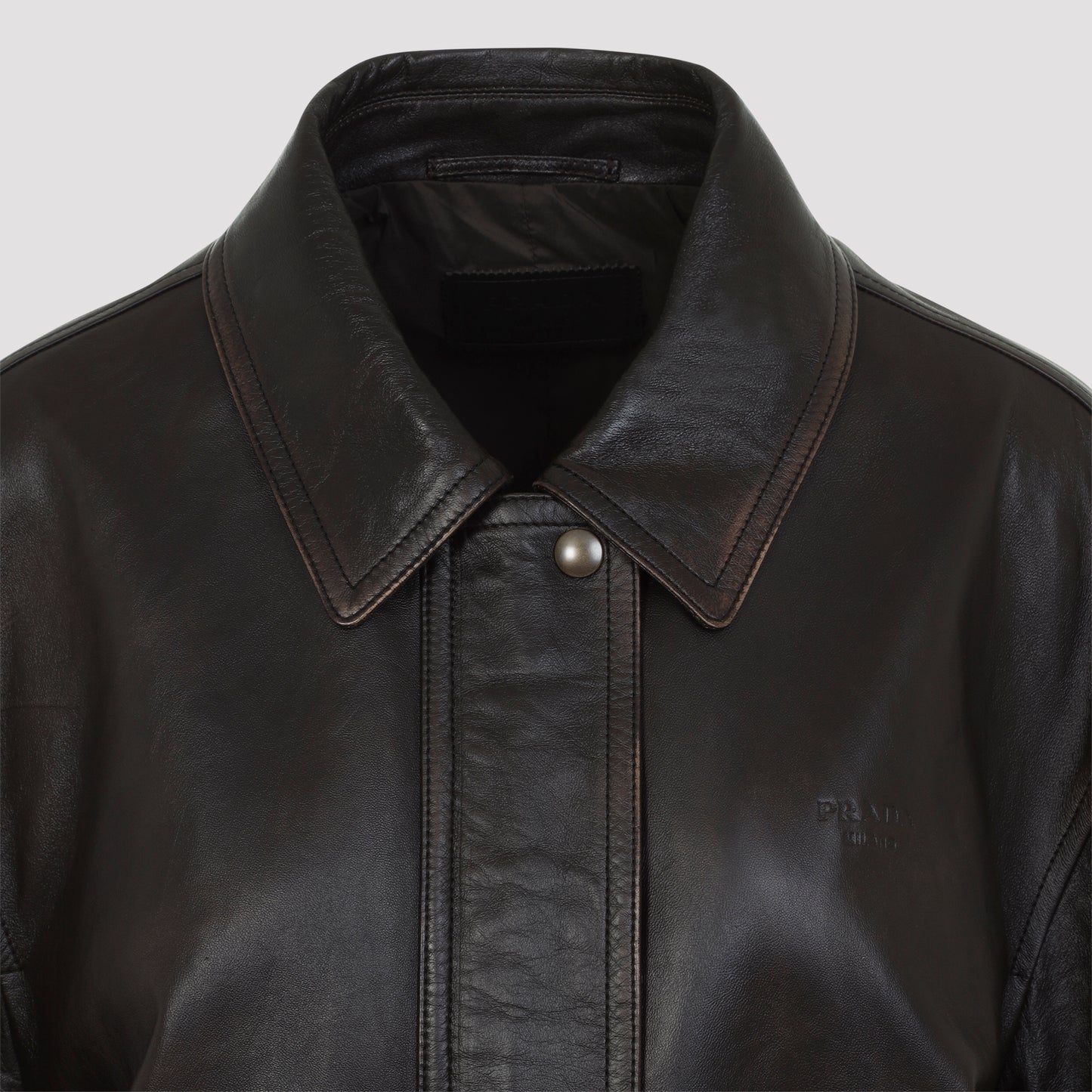 Prada Leather Jacket Women PRADA