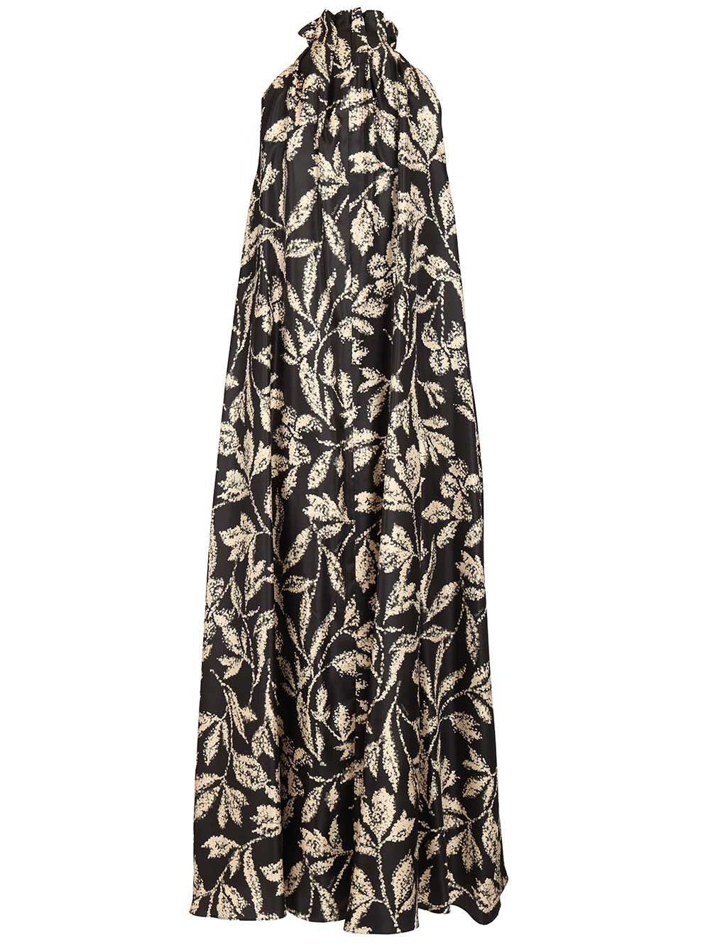 Max Mara Women Printed Silk Twill Dress MAX MARA