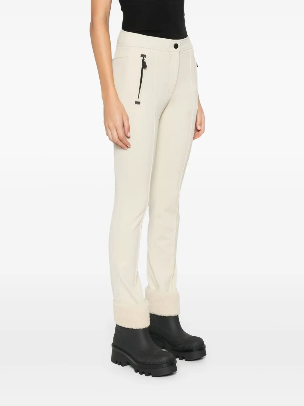 Moncler Women Grenoble Stretch Twill Trousers MONCLER