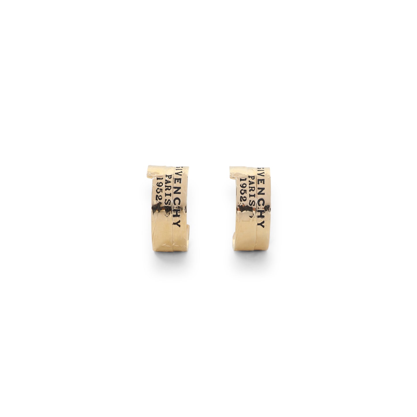 Givenchy Tape Hoops Earrings Women GIVENCHY