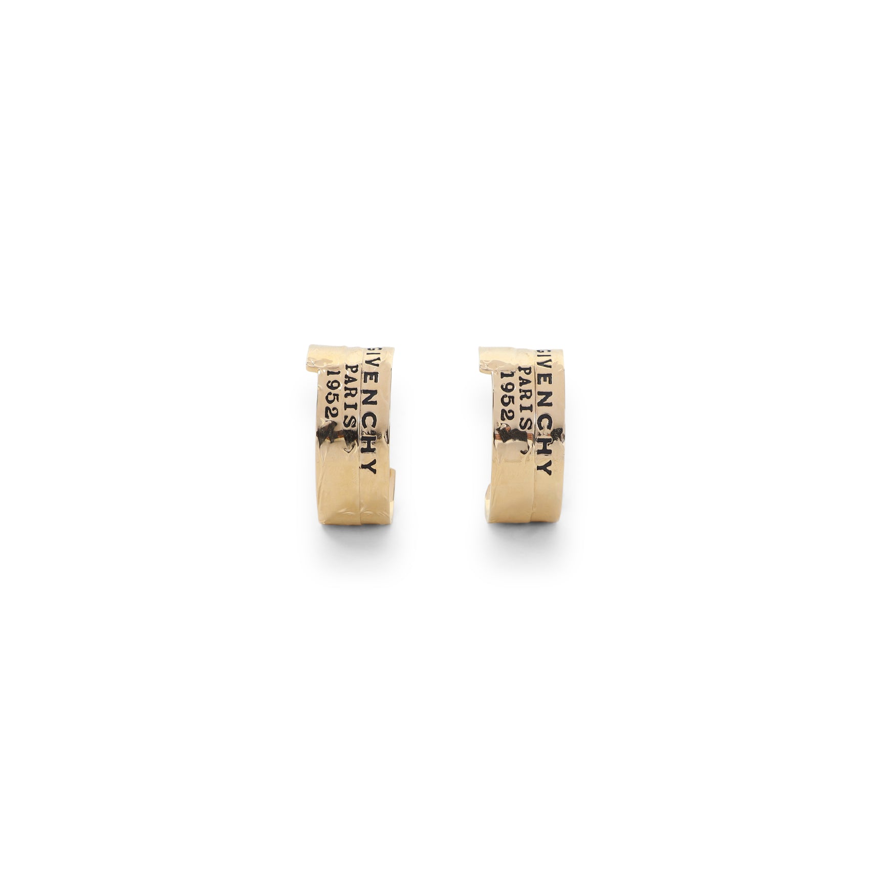 Givenchy Tape Hoops Earrings Women GIVENCHY