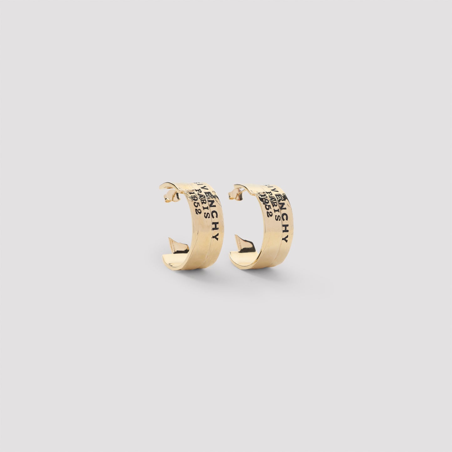 Givenchy Tape Hoops Earrings Women GIVENCHY